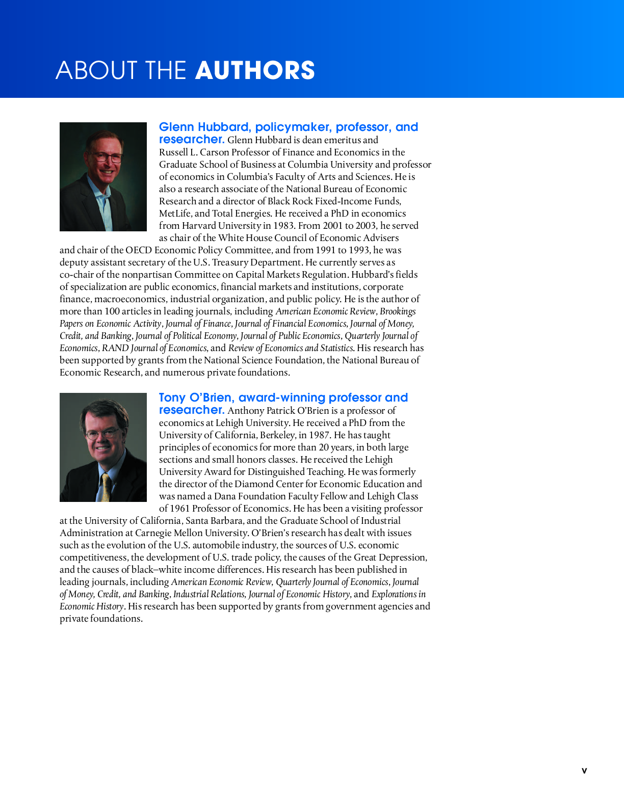 Preview page 6 of Microeconomics 9th Edition By Glenn Hubbard, Anthony Patrick O'Brien