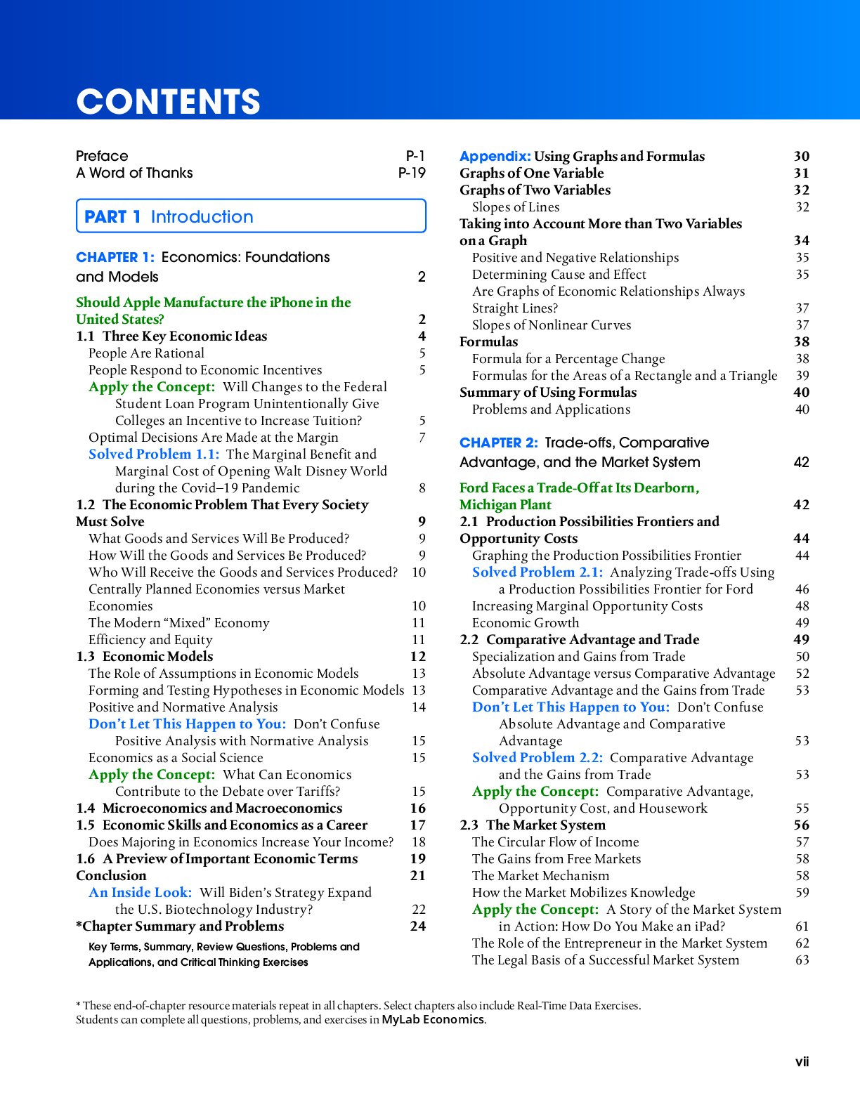 Preview page 8 of Microeconomics 9th Edition By Glenn Hubbard, Anthony Patrick O'Brien