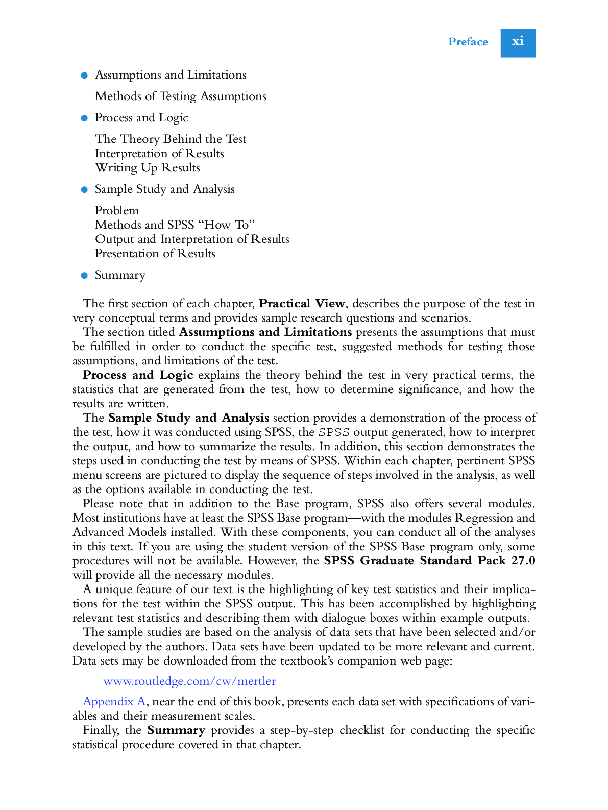 Preview page 9 of eBook PDF Advanced and Multivariate Statistical Methods 8th Edition By Craig Mertler
