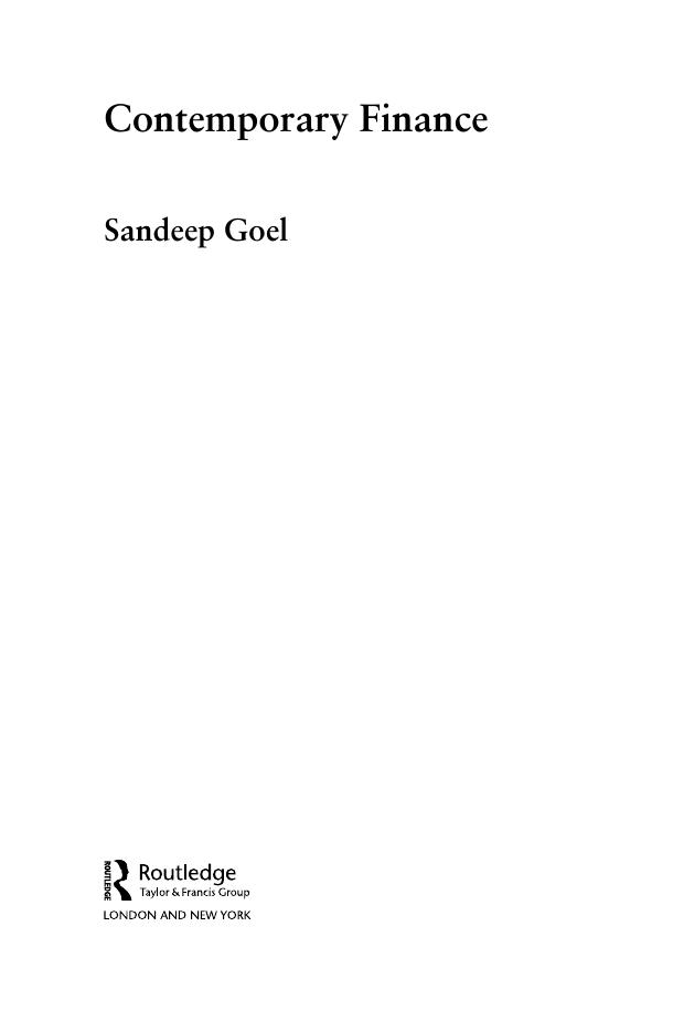 Preview page 8 of Contemporary Finance By Sandeep Goel