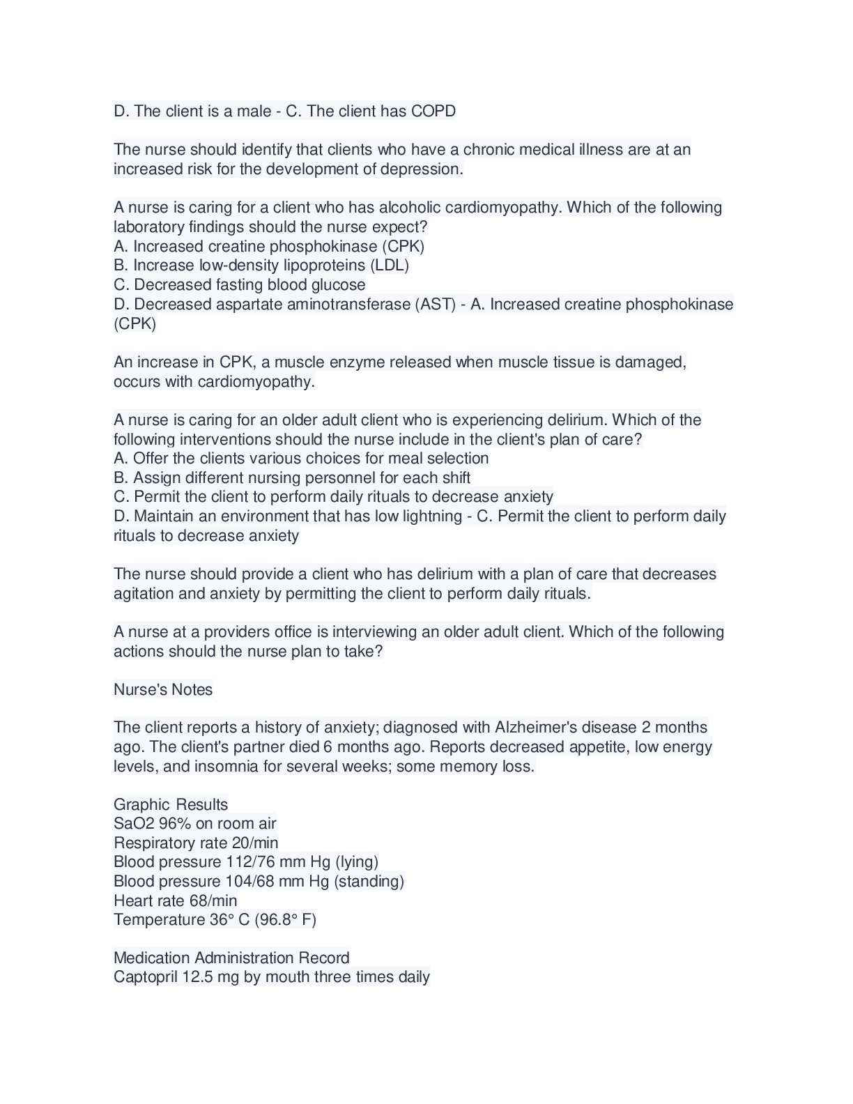 Preview page 3 of ATI mental health practice B 2026