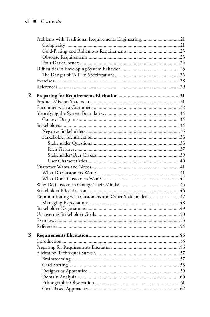 Preview page 7 of Requirements Engineering for Software and Systems 3rd Edition By Phillip A. Laplante