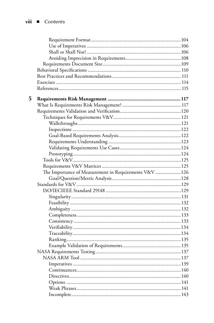 Preview page 9 of Requirements Engineering for Software and Systems 3rd Edition By Phillip A. Laplante