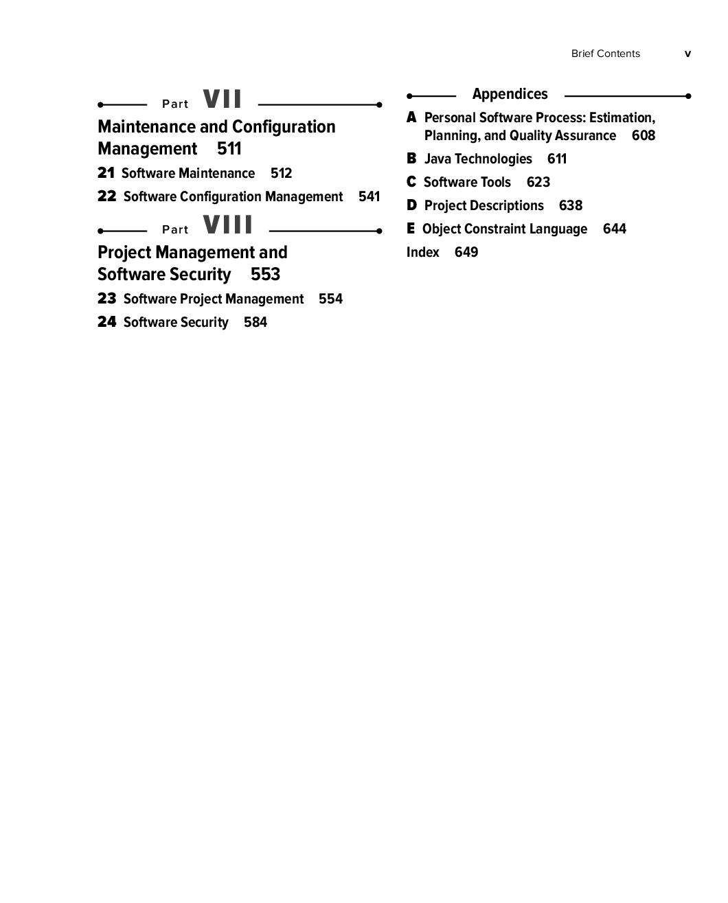 Preview page 6 of eBook PDF ISE Software Engineering 2nd Edition By David C. Kung