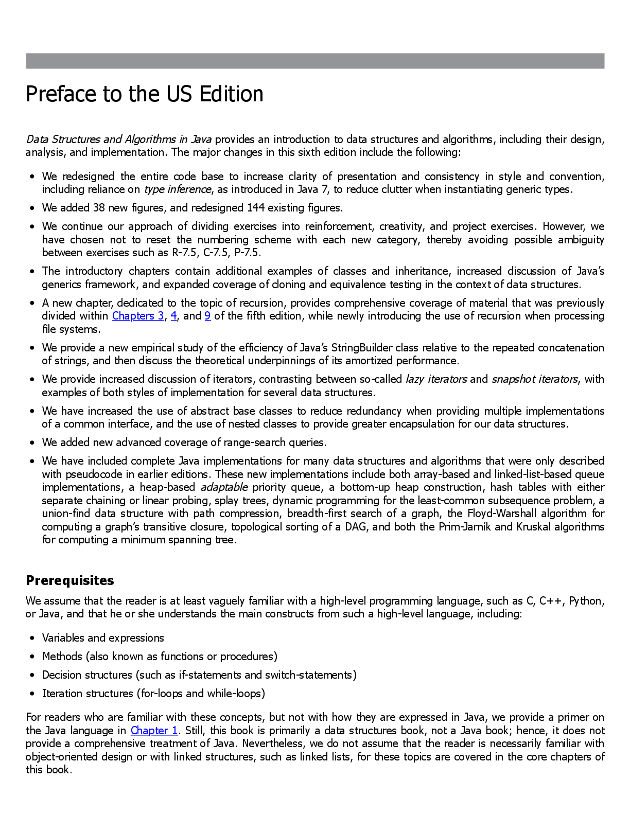 Preview page 7 of eBook PDF EPUB Data Structures and Algorithms in Java™ (AN INDIAN ADAPTATION) 6th Edition By Michael Goodrich, Roberto T