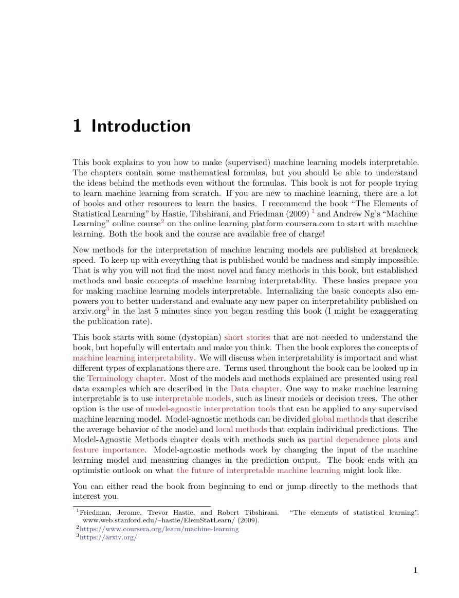 Preview page 9 of Interpretable Machine Learning A Guide for Making Black Box Models Explainable By Christoph Molnar