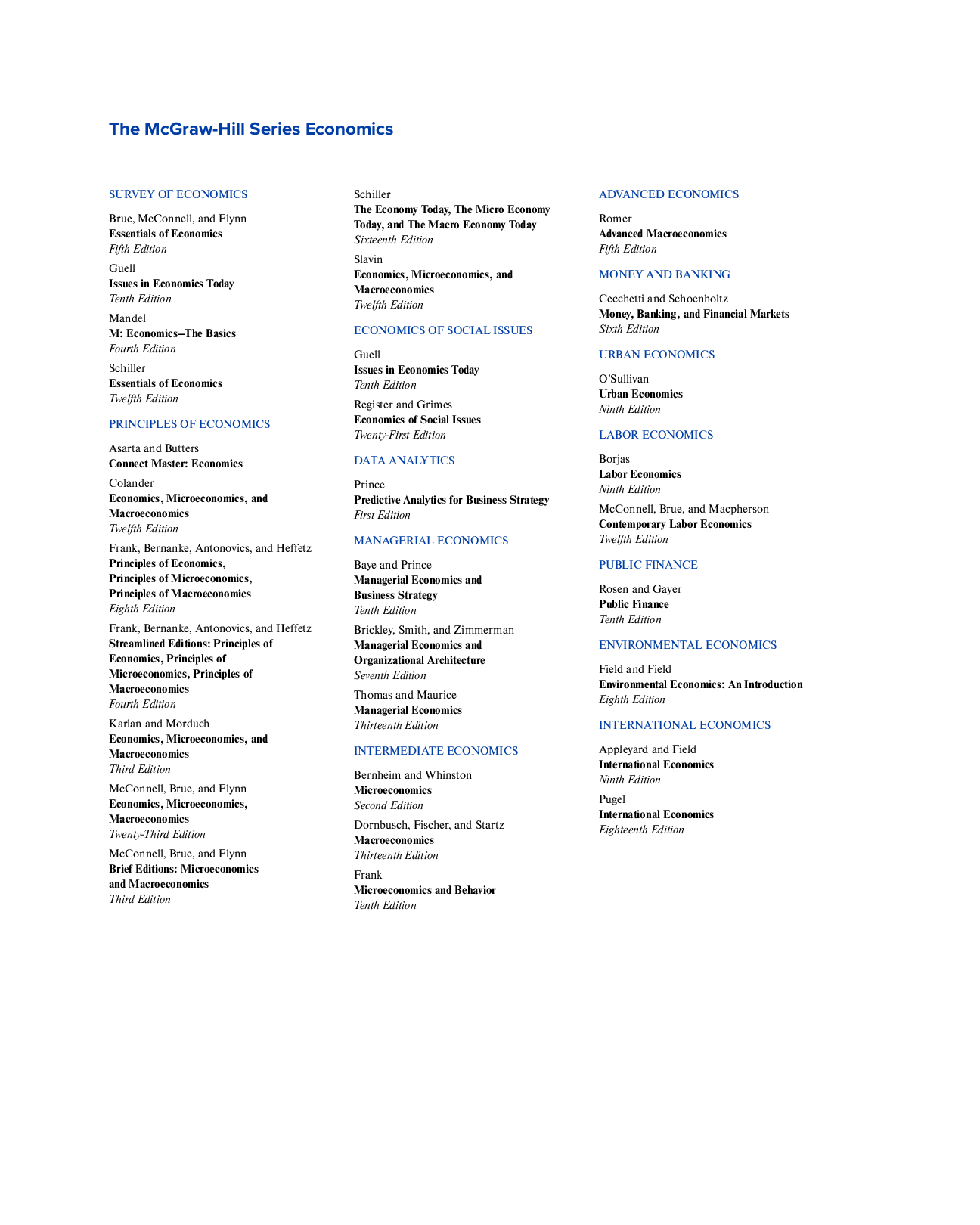 Preview page 2 of Issues in Economics Today 2026 EverGreen Release By Robert Guell