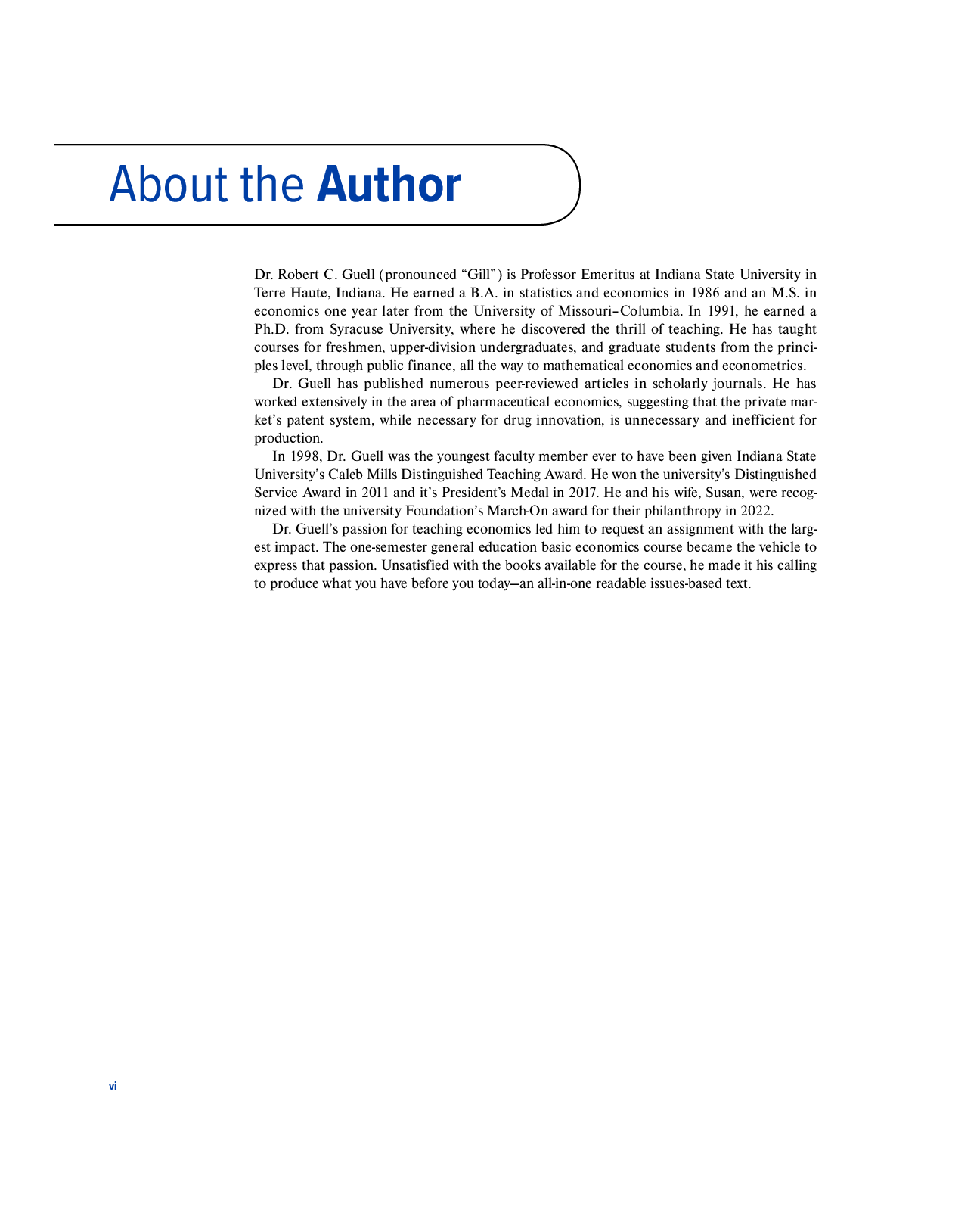 Preview page 6 of Issues in Economics Today 2026 EverGreen Release By Robert Guell