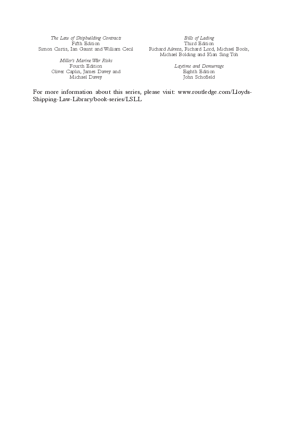 Preview page 2 of eBook PDF Laytime and Demurrage 8th Edition By John Schofield