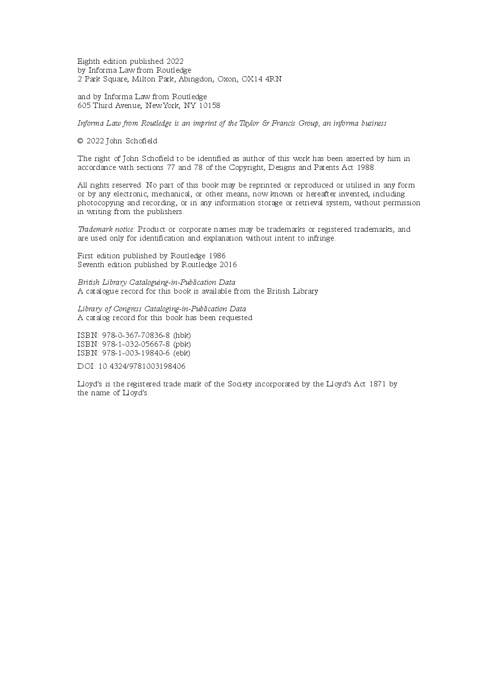 Preview page 5 of eBook PDF Laytime and Demurrage 8th Edition By John Schofield
