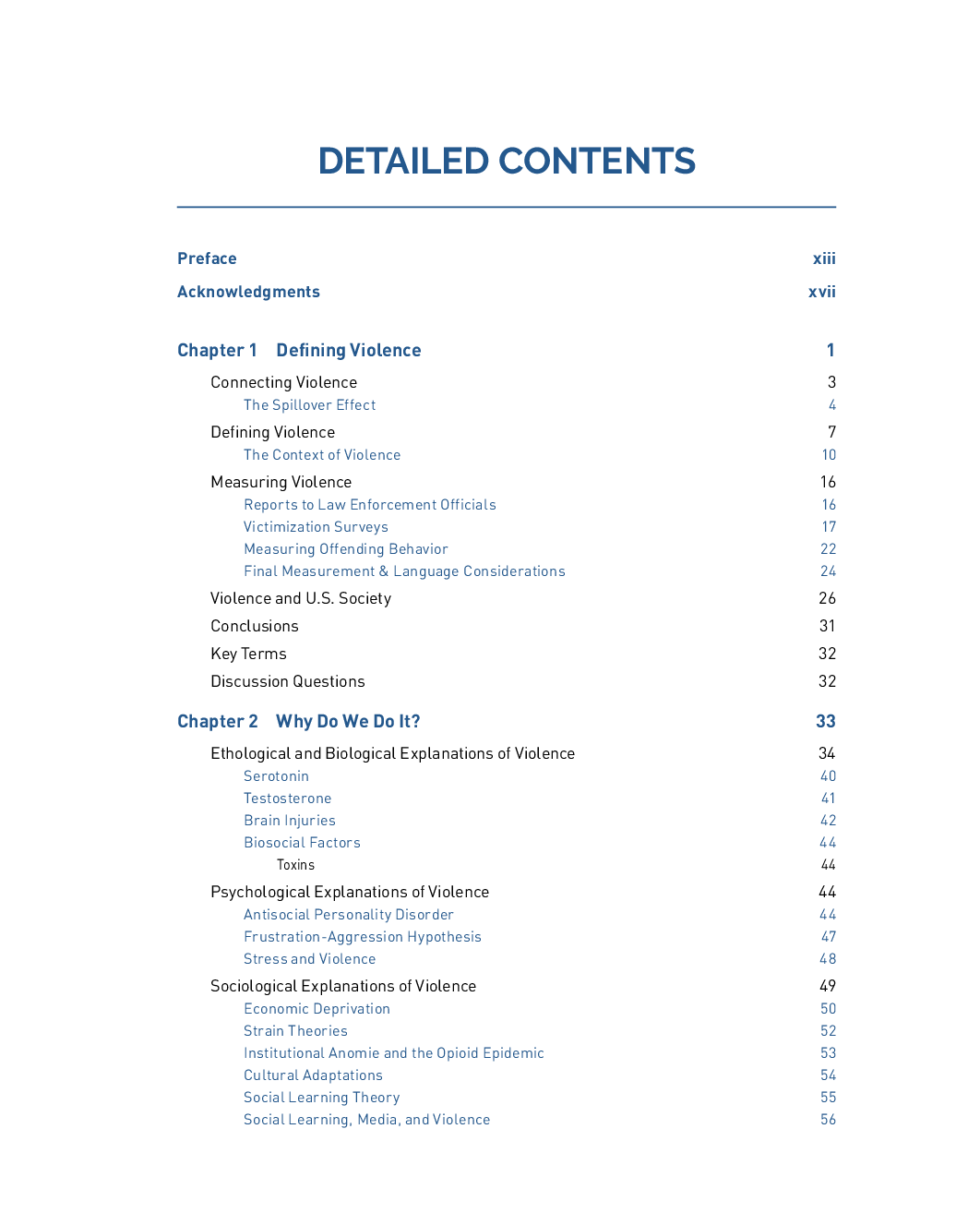Preview page 8 of eBook PDF Violence The Enduring Problem 5th Edition By Alex Alvarez, Ronet Bachman