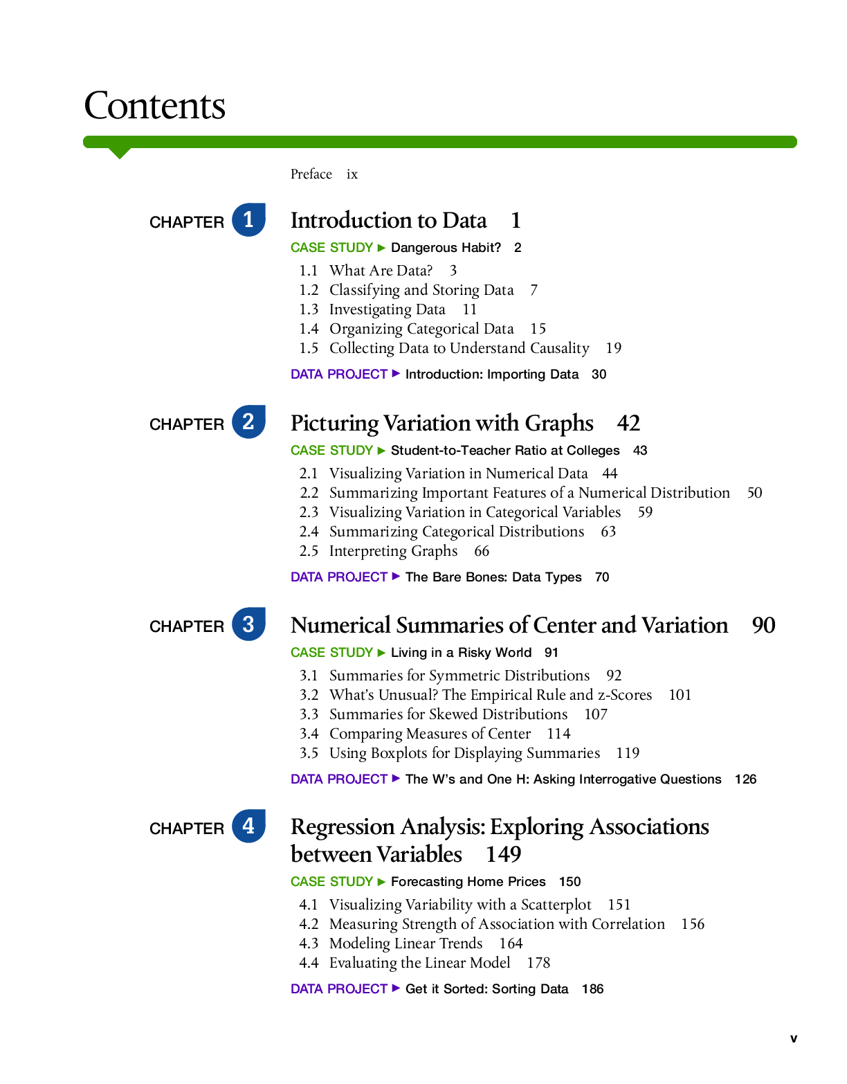 Preview page 7 of eBook [PDF] Introductory Statistics Exploring the World Through Data 4th Edition By Gould R.