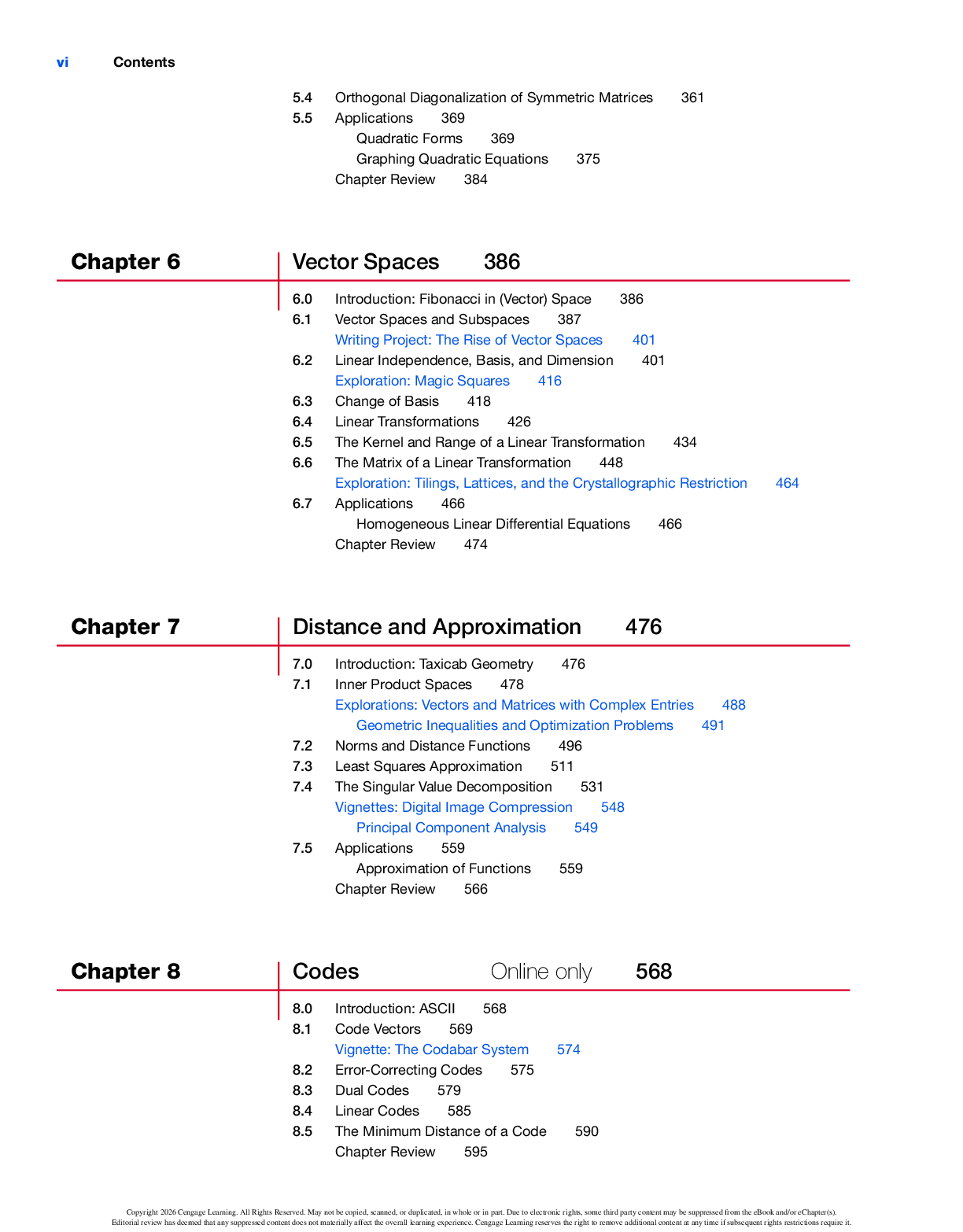 Preview page 7 of eBook [PDF] Linear Algebra A Modern Introduction 5th Edition By David Poole