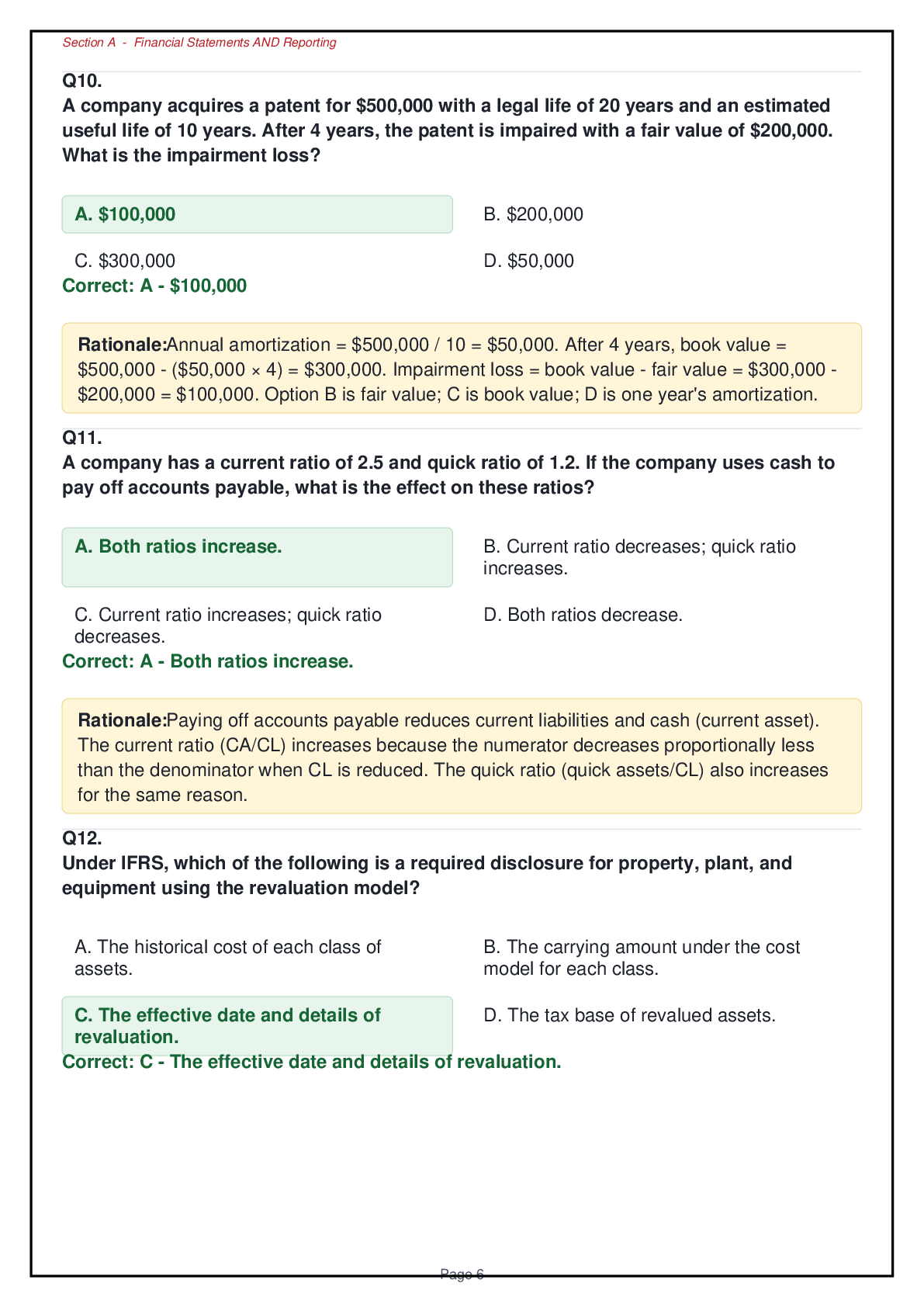 Preview page 3 of ACCT 2000 Final Exam EOC Practice: 189-Question Mock Test Bank with Detailed Rationales (Lowe-Ardoin)