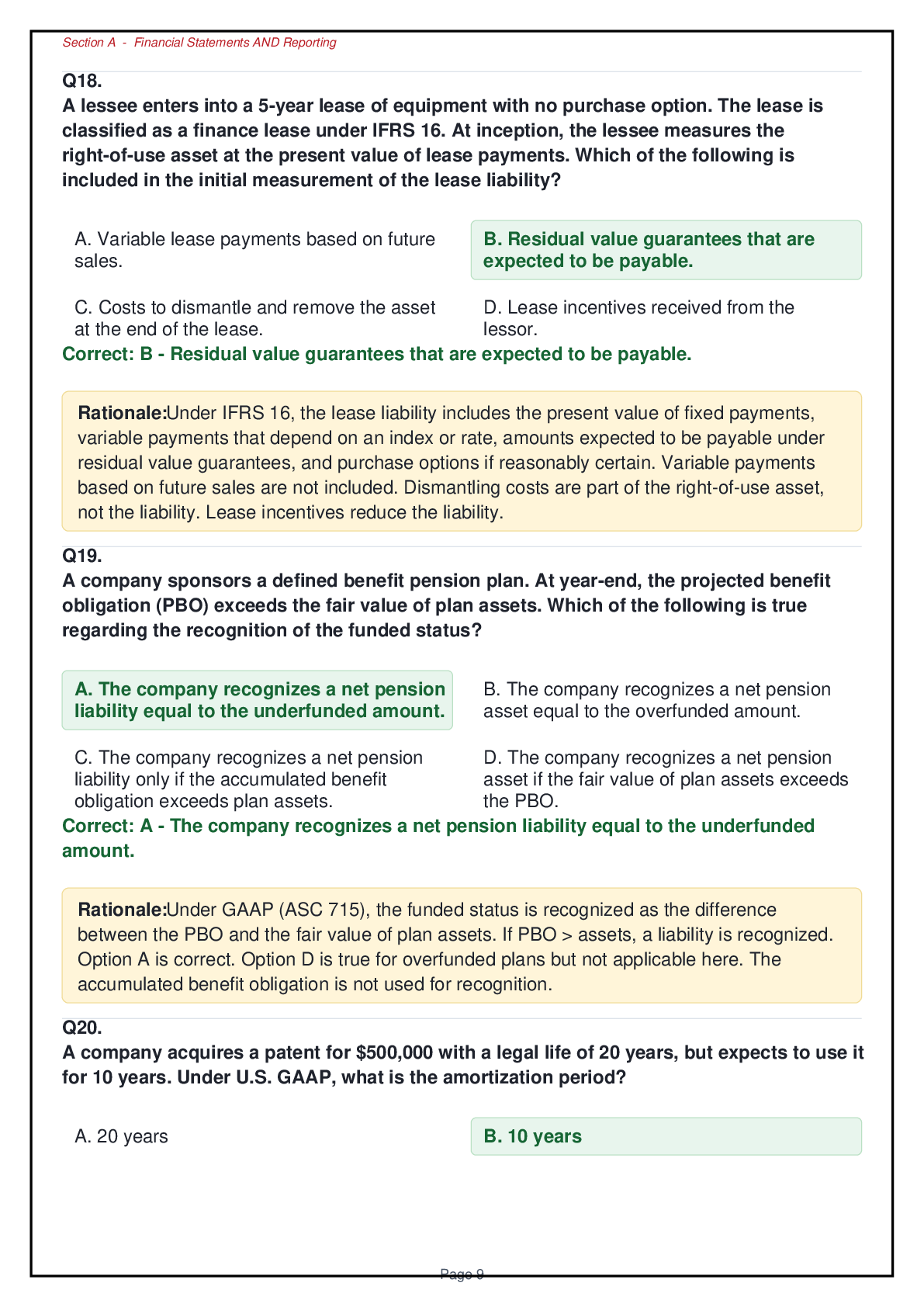 Preview page 6 of ACCT 2000 Final Exam EOC Practice: 189-Question Mock Test Bank with Detailed Rationales (Lowe-Ardoin)