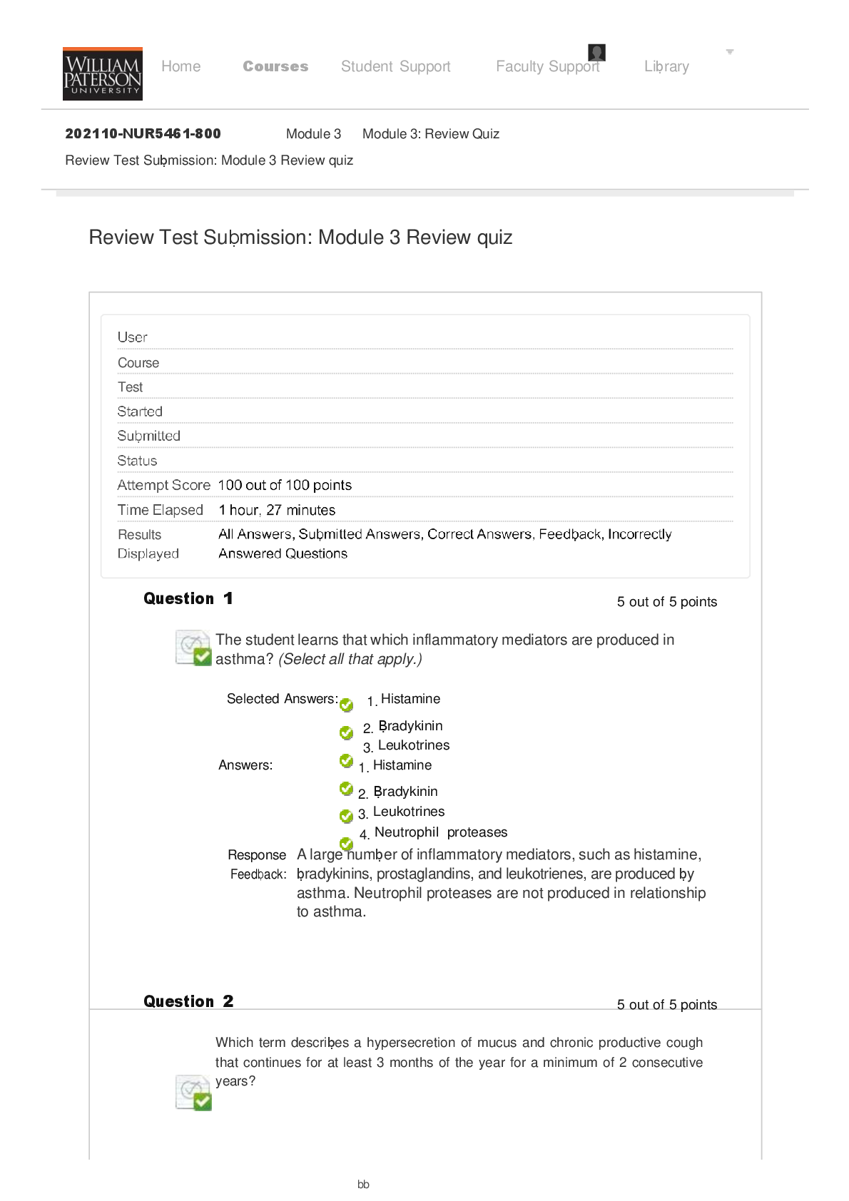 Preview page 2 of NUR5461 MODULE 3 REVIEW QUESTIONS {ADVANCED PATHOPHYSIOLOGY} |COMPLETE |UPDATED 2026