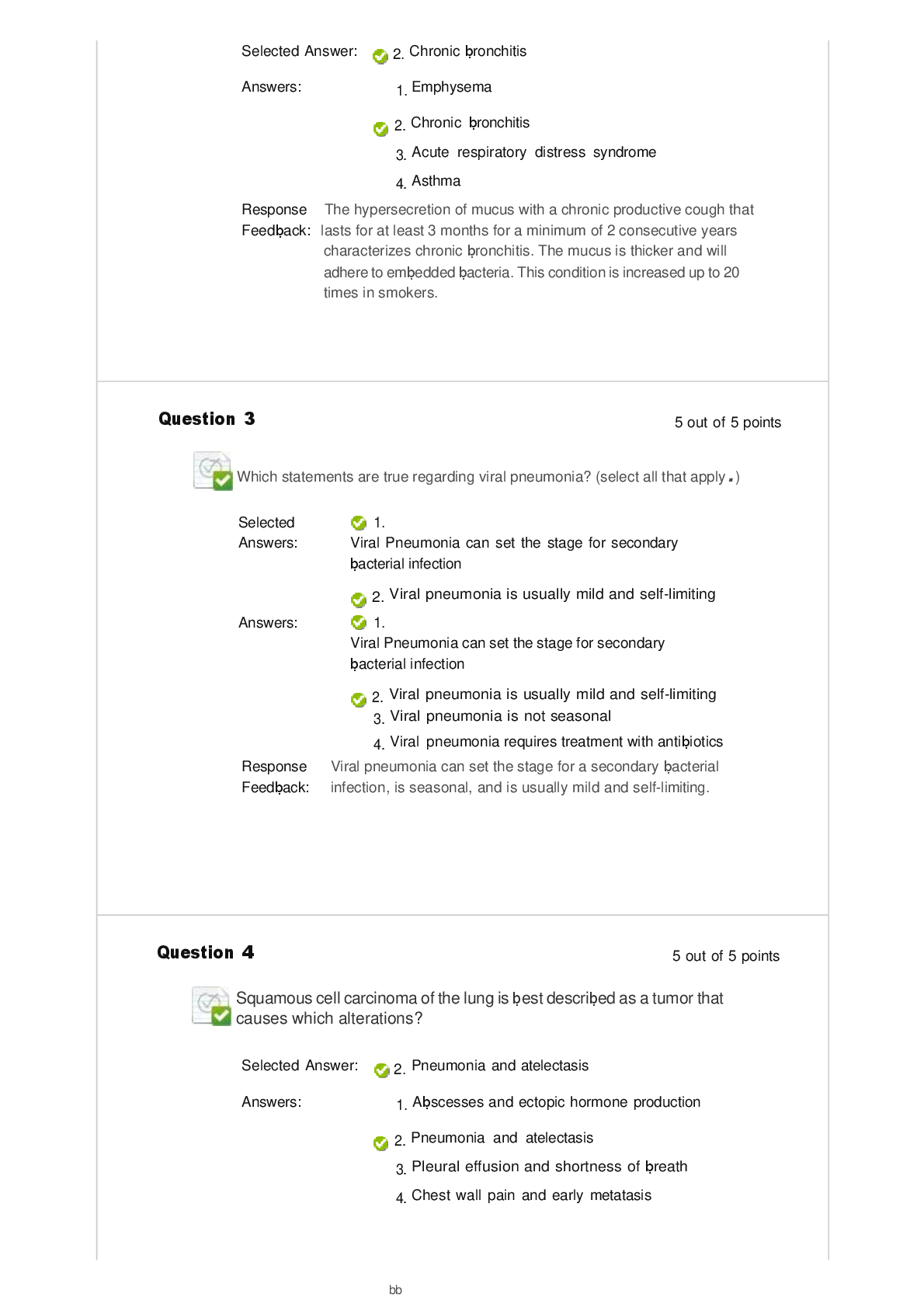 Preview page 3 of NUR5461 MODULE 3 REVIEW QUESTIONS {ADVANCED PATHOPHYSIOLOGY} |COMPLETE |UPDATED 2026