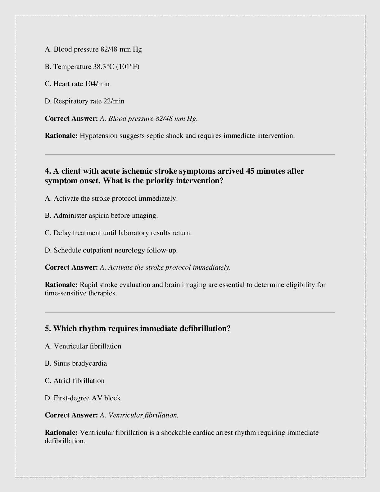Preview page 2 of Barkley-Style Emergency Nurse Practitioner (ENP-C)  Certification 2026/2027 version with correct answers /instant  pdf