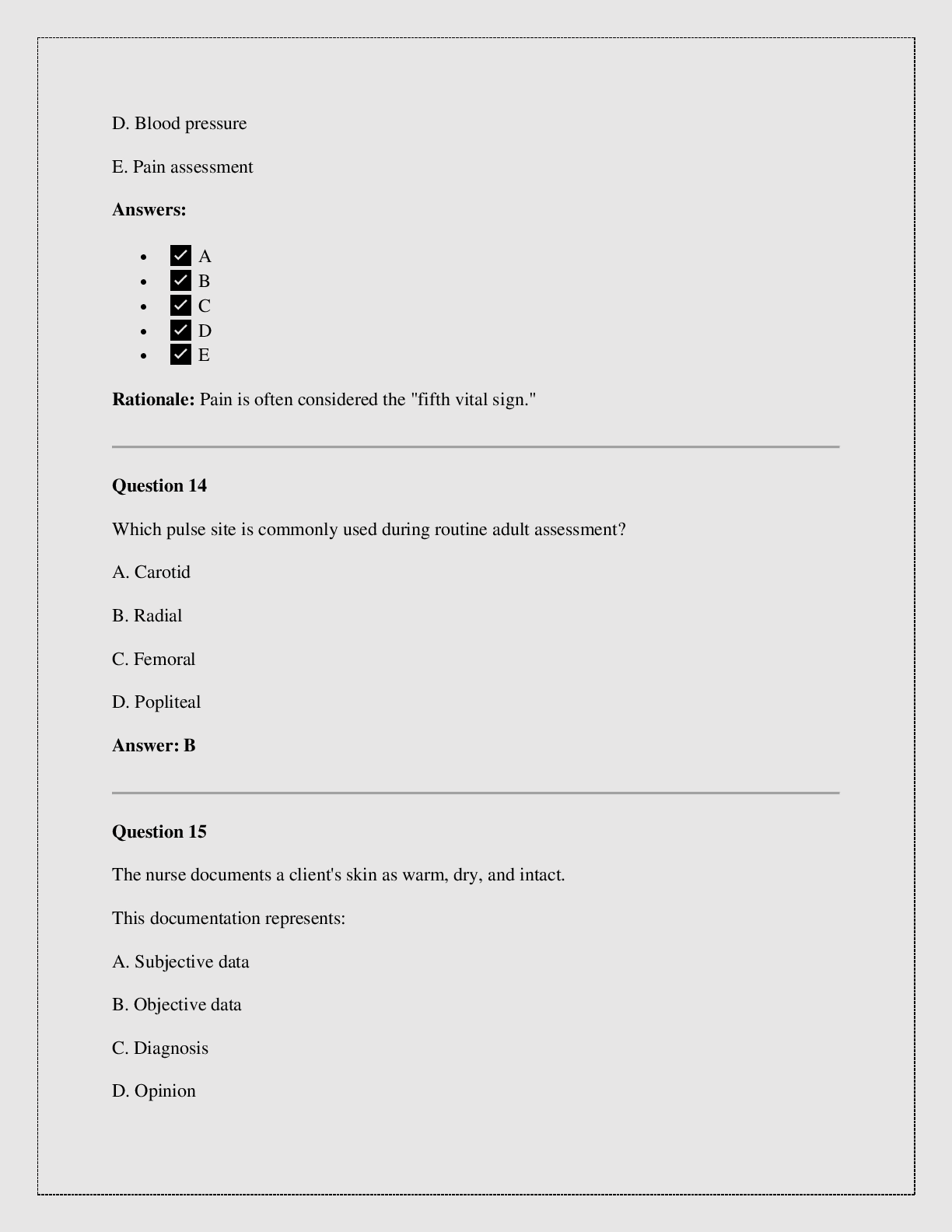 Preview page 5 of NR509 Week 8 Final Exam Practice Test 2026/2027 version with  rationales /instant pdf