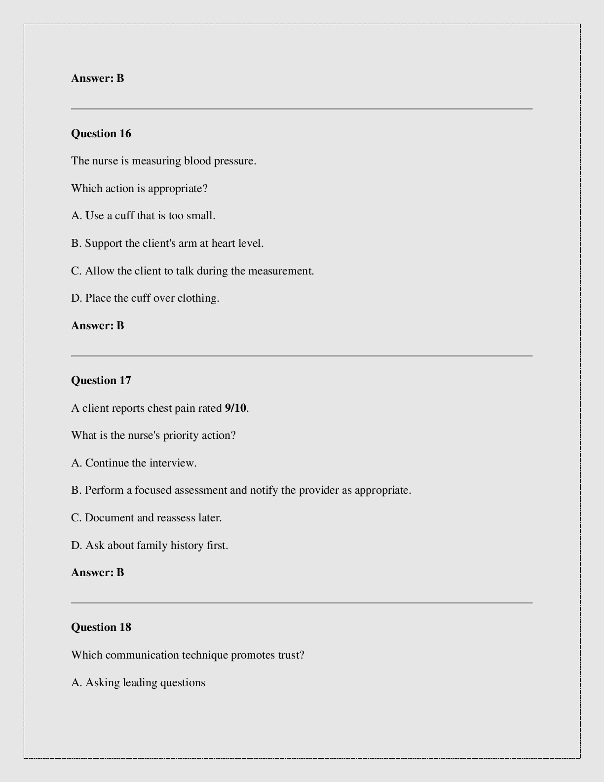 Preview page 6 of NR509 Week 8 Final Exam Practice Test 2026/2027 version with  rationales /instant pdf