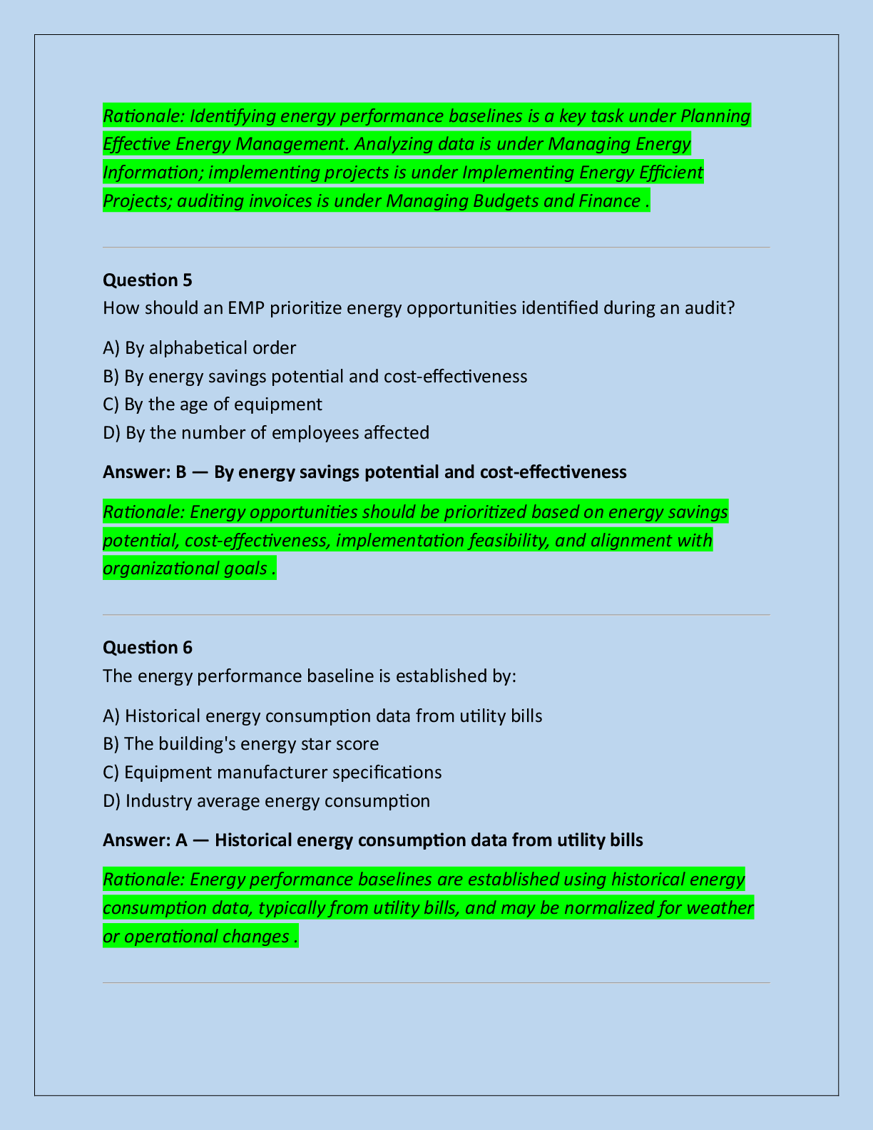 Preview page 3 of ASHRAE Energy Modeling Professional Certification  (EMP) Exam Practice Questions And Correct  Answers (Verified Answers)