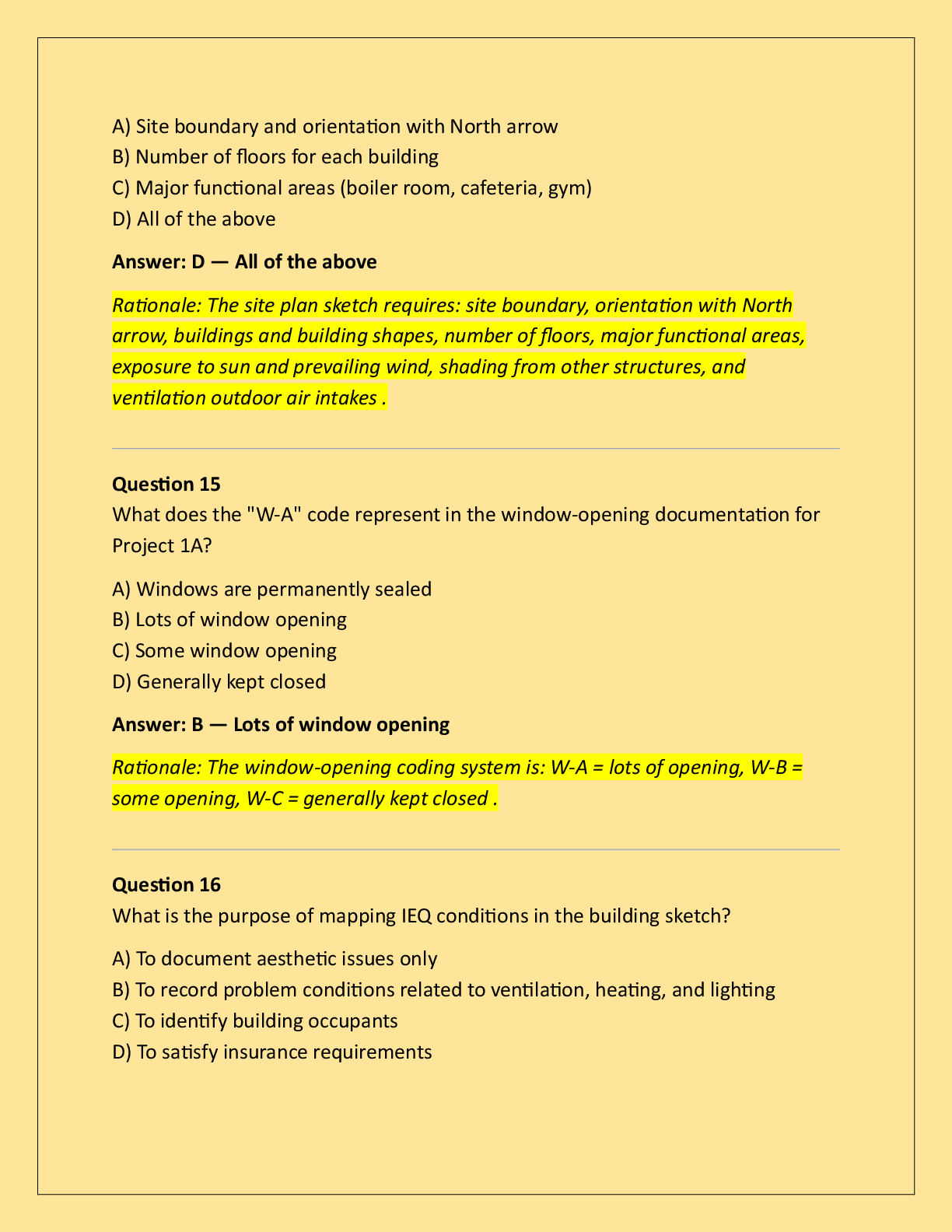 Preview page 6 of BOC Level I Skills Assessment / Field Project  Evaluation Exam Practice Questions And Correct  Answers (Verified Answers