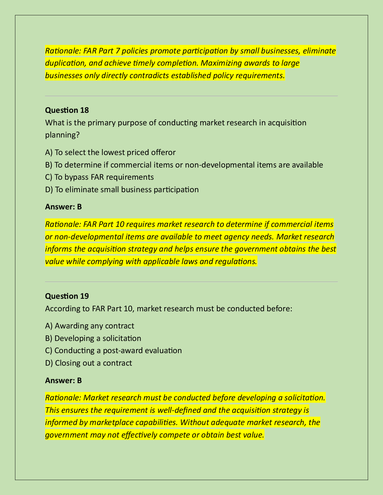 Preview page 4 of FAC-C Professional Exam Prep | Comprehensive  Study Guide with Complete Exam Questions and  Detailed Answers | Latest Ed