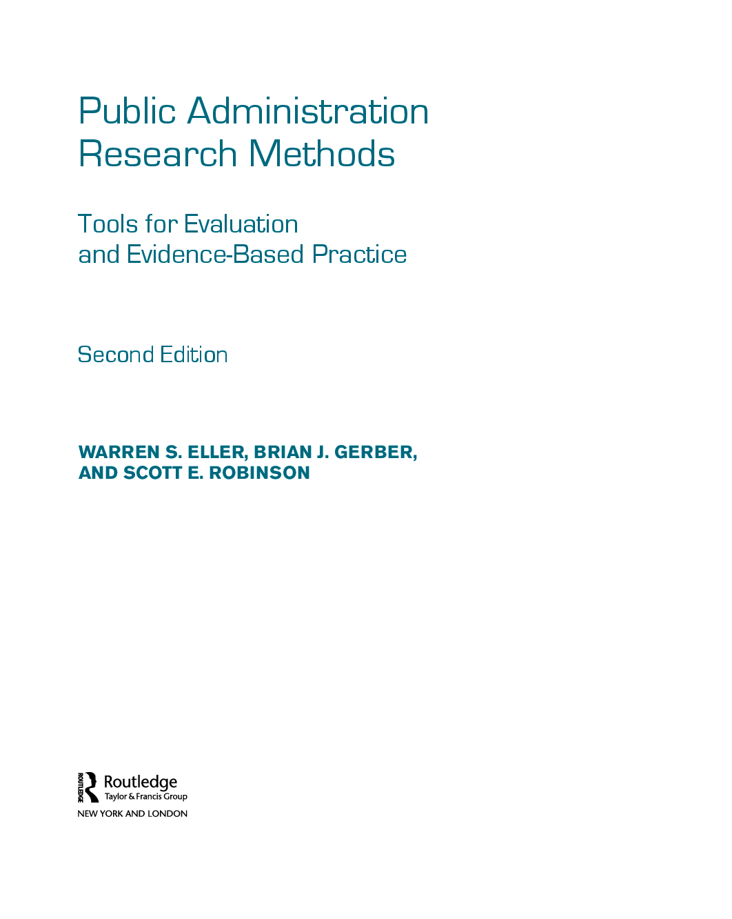 Preview page 4 of eBook PDF Public Administration Research Methods Tools for Evaluation and Evidence-Based Practice 2nd Edition By Warren