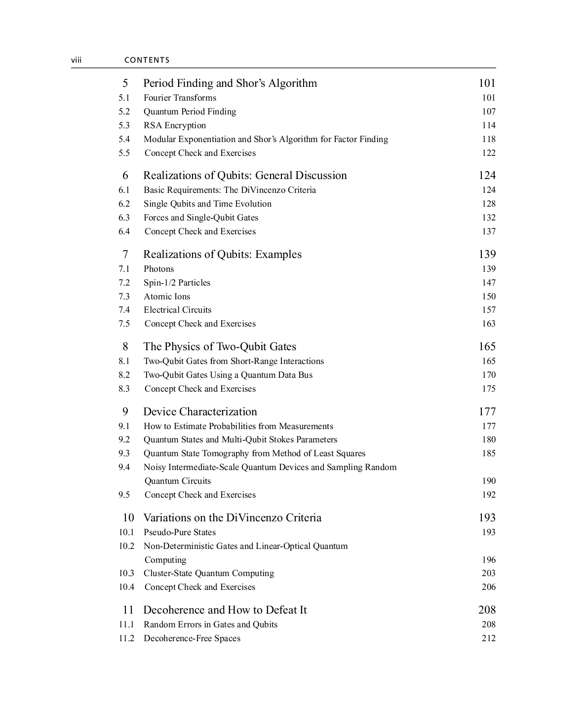 Preview page 6 of Quantum Information A First Course 1st Edition By Asma Al-Qasimi, Daniel James