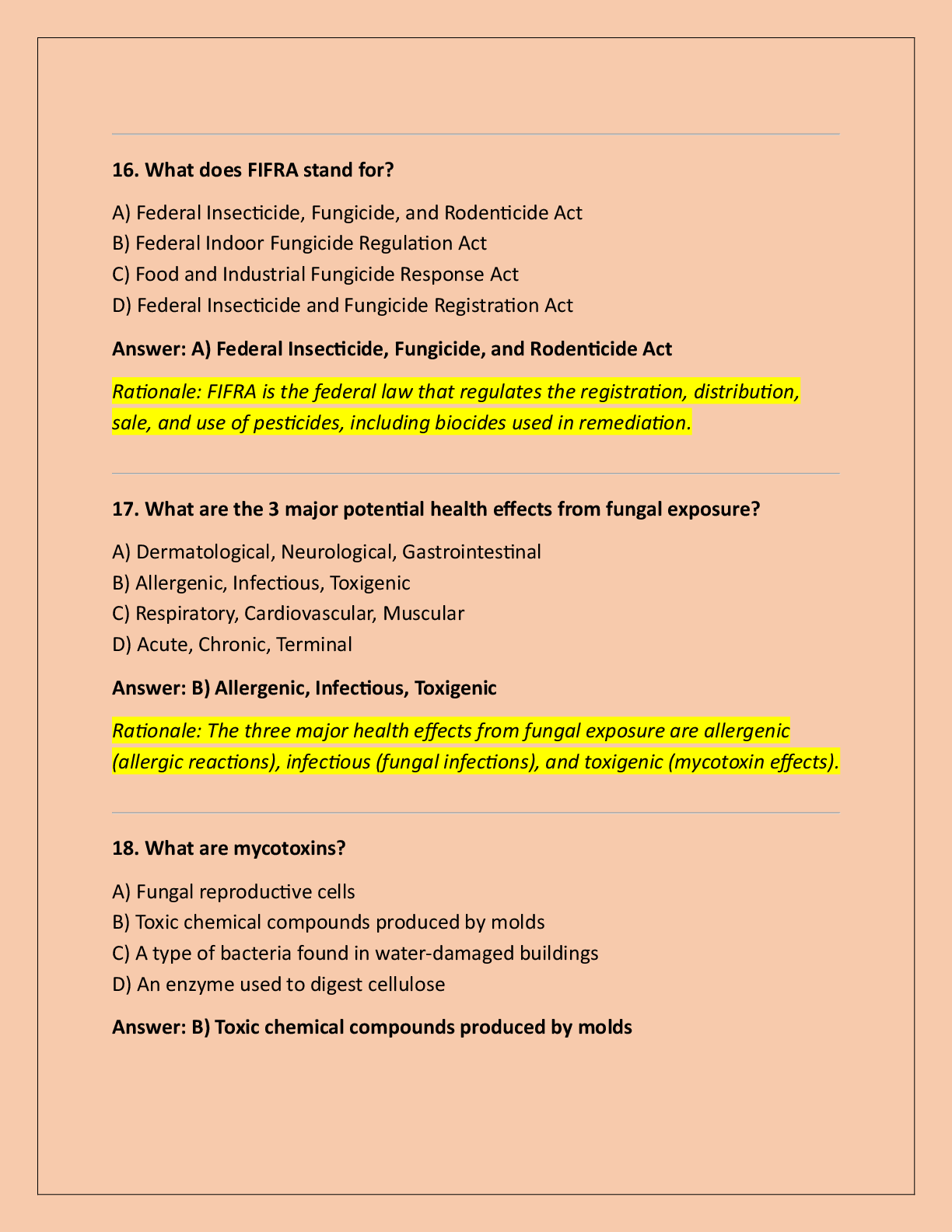 Preview page 6 of AMRT STUDY GUIDE WITH CORRECT ANSWERS  (LATEST) 2026 UPDATE!!.