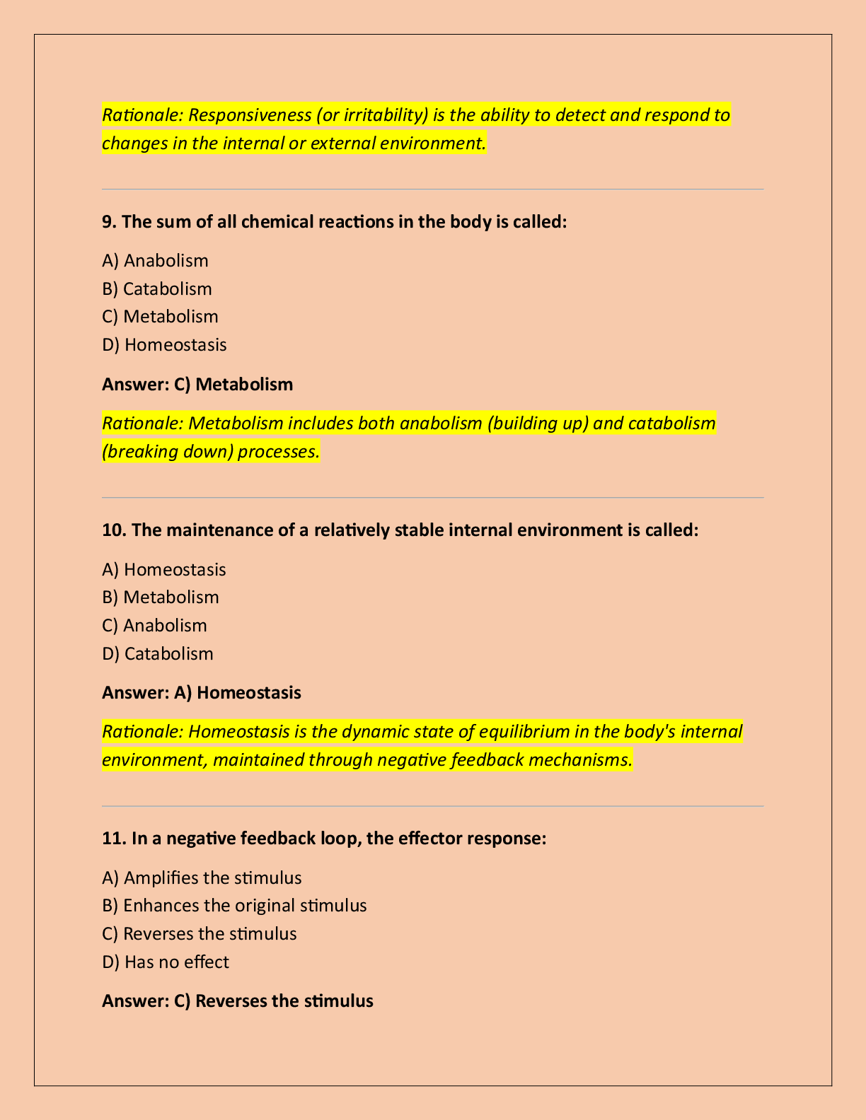 Preview page 4 of BIO 201- MIDTERM EXAM STUDY GUIDE QUESTIONS  WITH 100% CORRECT ANSWERS!!
