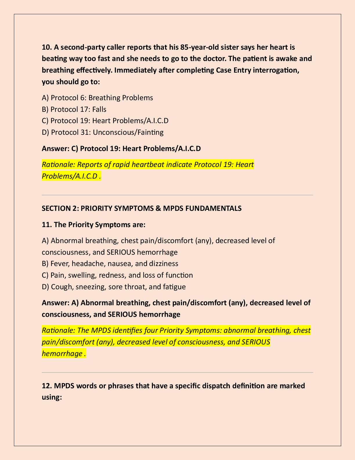 Preview page 2 of EMD V13.0A RECERTIFICATION EXAM OUTEC QUESTIONS &  ANSWERS GRADED A+