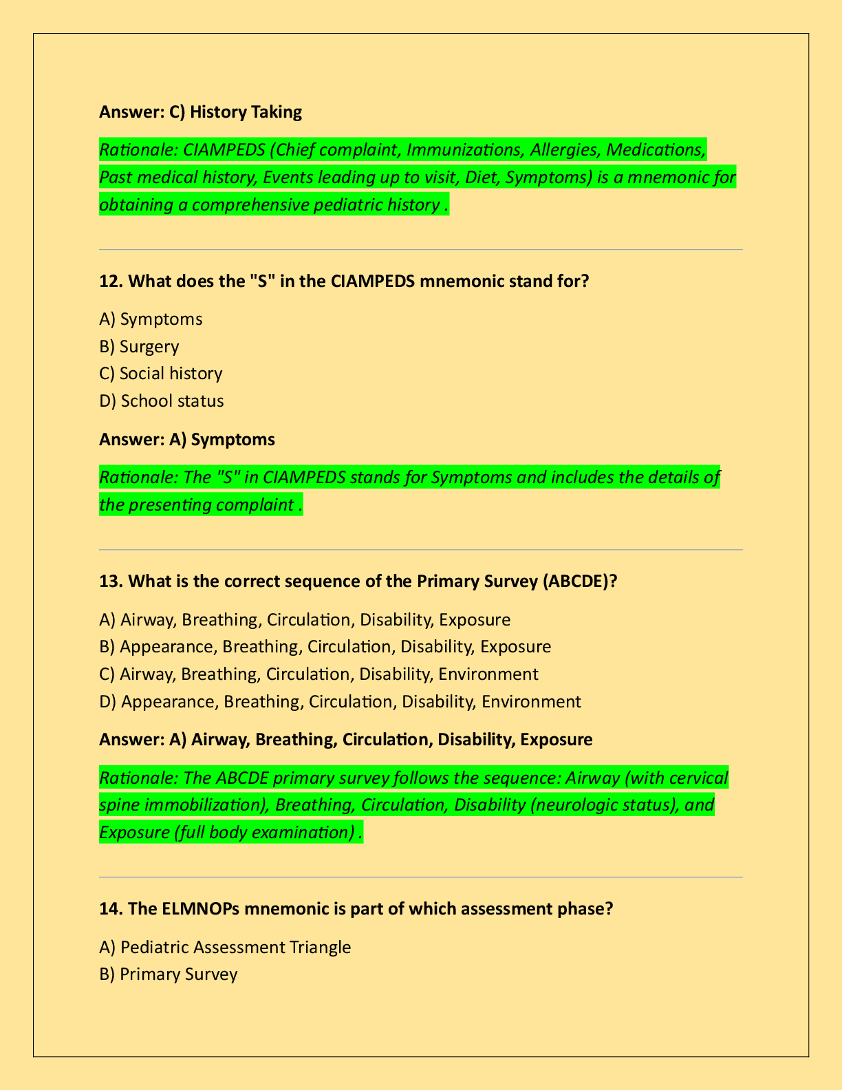 Preview page 3 of ENPC STUDY GUIDE WITH COMPLETE AND RATED 100%  CORRECT SOLUTIONS (UPDATED) 2025/26!!