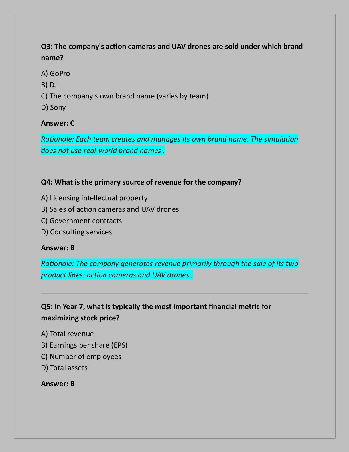 Preview page 2 of GLO-BUS DECISIONS & REPORTS YEAR 7|GLO-BUS  DECISION SUMMARY YEAR 7, COMPLETE  SOLUTION GUIDE.