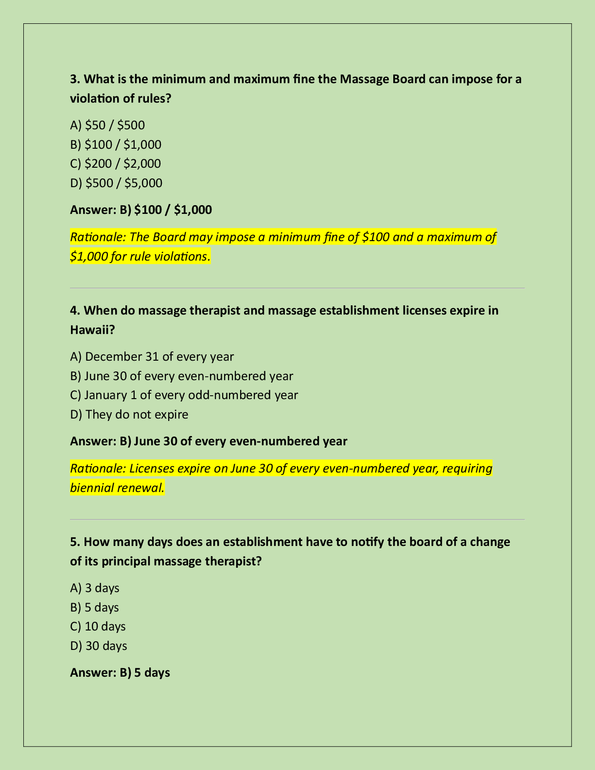 Preview page 2 of HAWAII MASSAGE EXAM STUDY GUIDE WITH  CORRECT SOLUTIONS 2026!!