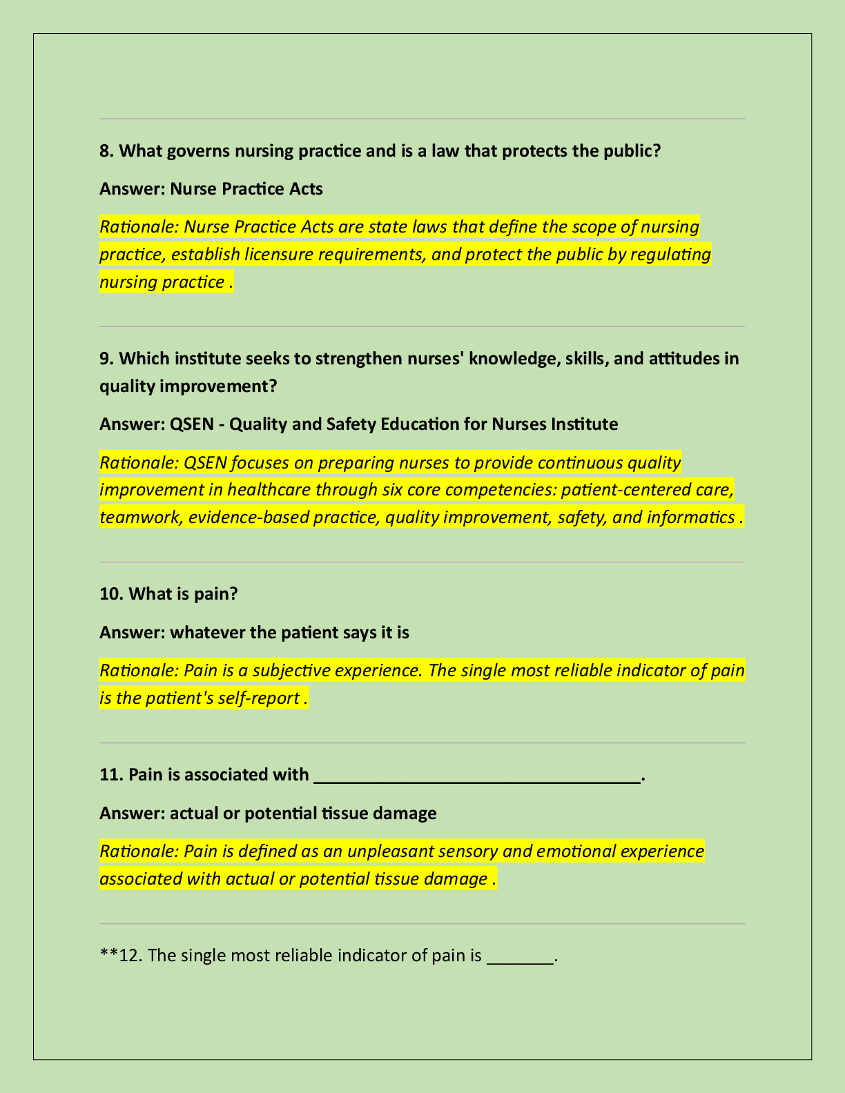Preview page 2 of JERSEY COLLEGE MEDSURG 1 RN FINAL EXAM WITH  COMPLETE SOLUTIONS.