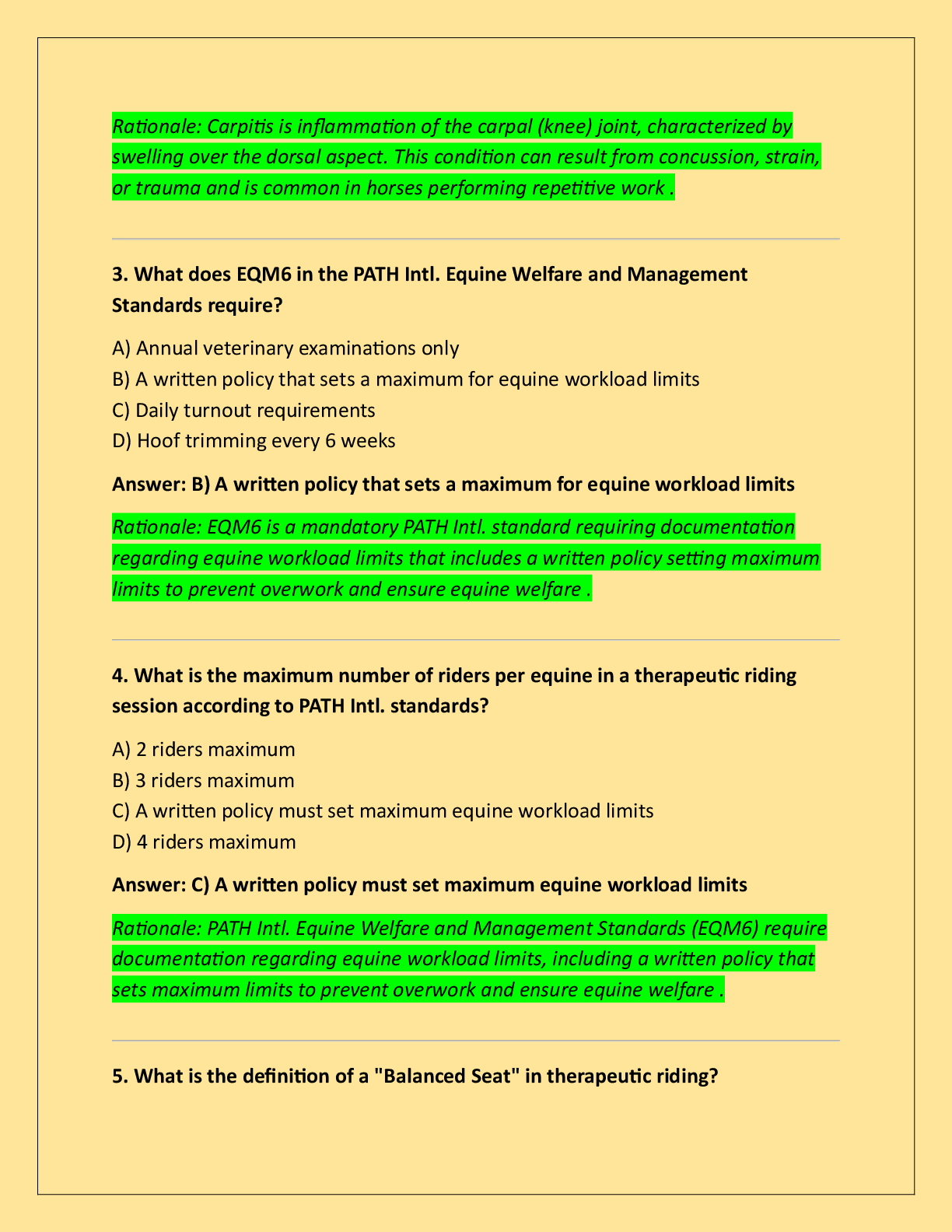 Preview page 2 of PATH INTL CTRI STUDY GUIDE PRACTICE QUESTIONS  WITH 100% COMPLETE ANSWERS, ALREADY PASSED!!