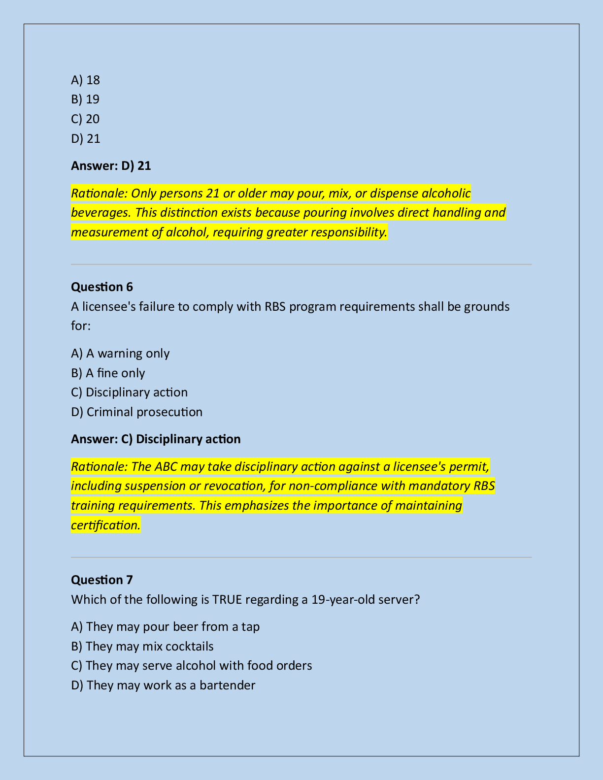 Preview page 3 of RBS EXAM QUESTIONS AND ANSWERS LATEST UPDATE  2026!!