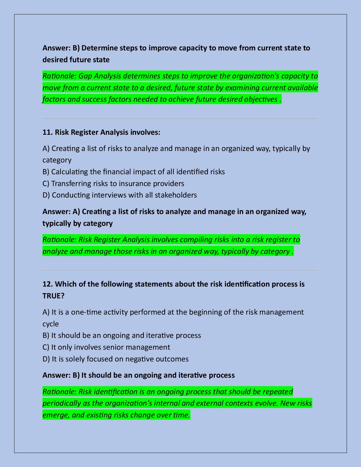Preview page 4 of RIMS-CRMP EXAM STUDY GUIDE WITH COMPLETE  ANSWERS 2026 UPDATE!!