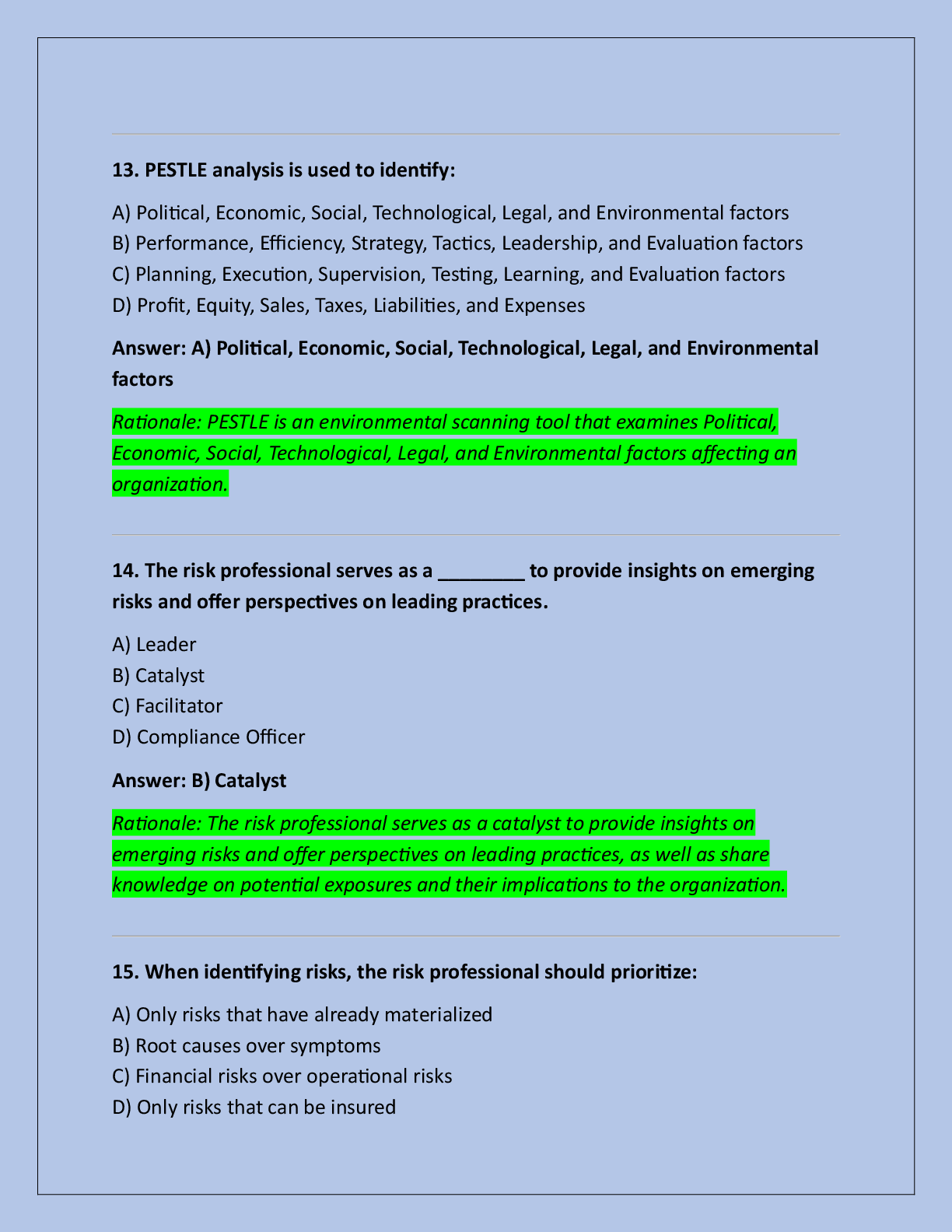 Preview page 5 of RIMS-CRMP EXAM STUDY GUIDE WITH COMPLETE  ANSWERS 2026 UPDATE!!
