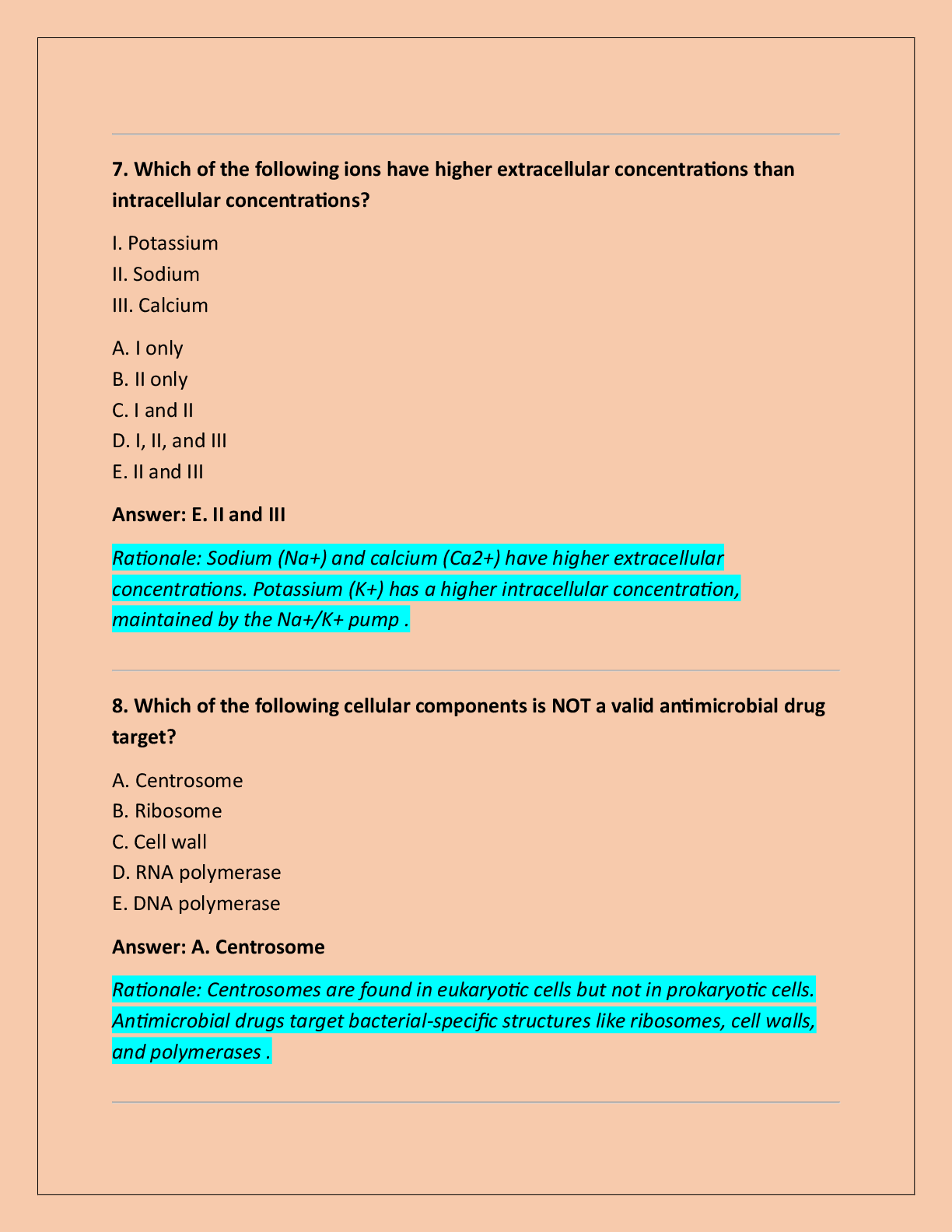 Preview page 3 of USABO OPEN EXAM 2025/26 QUESTIONS AND ANSWERS!!
