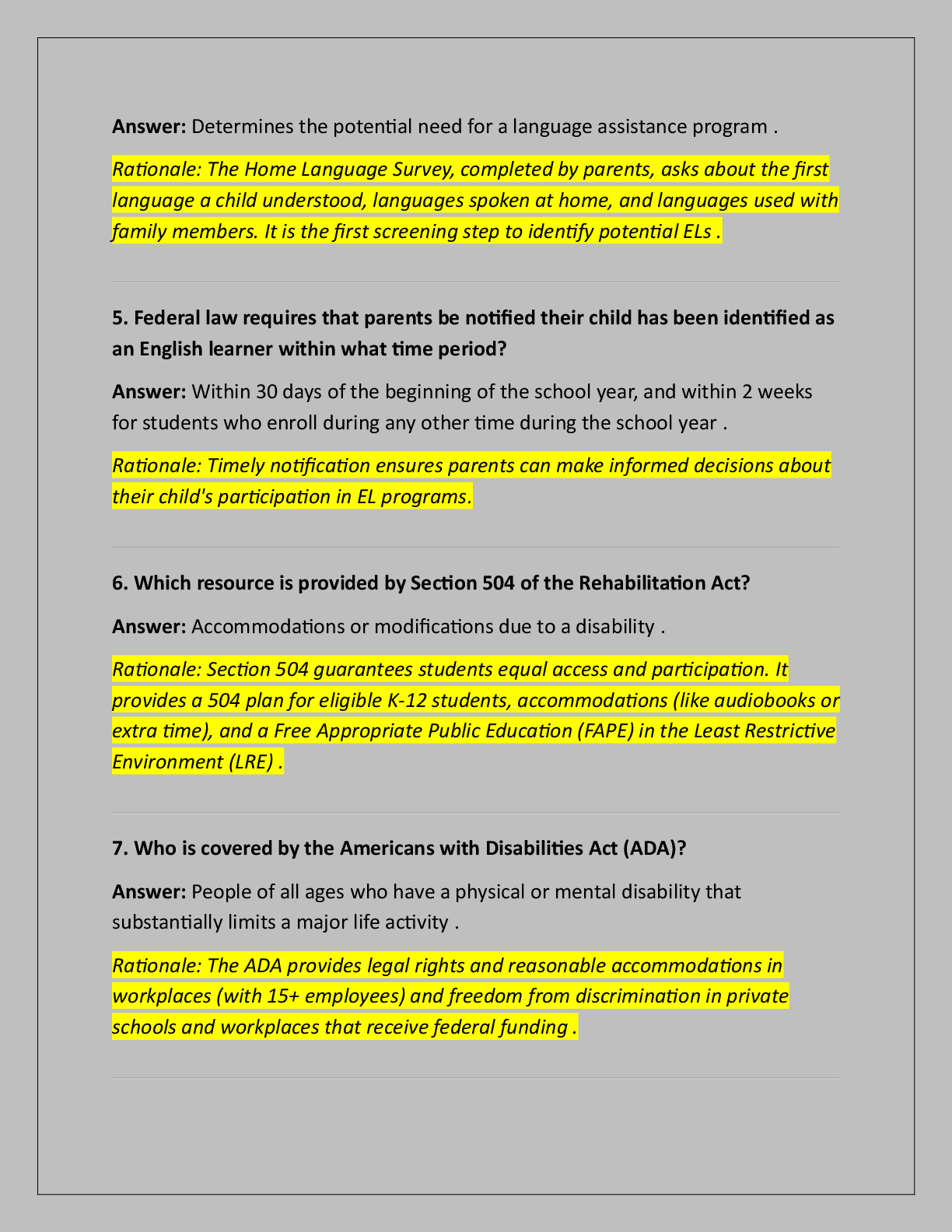Preview page 2 of WGU D169 OBJECTIVE ASSESSMENT (QUESTIONS &  ANSWERS) GRADED A+