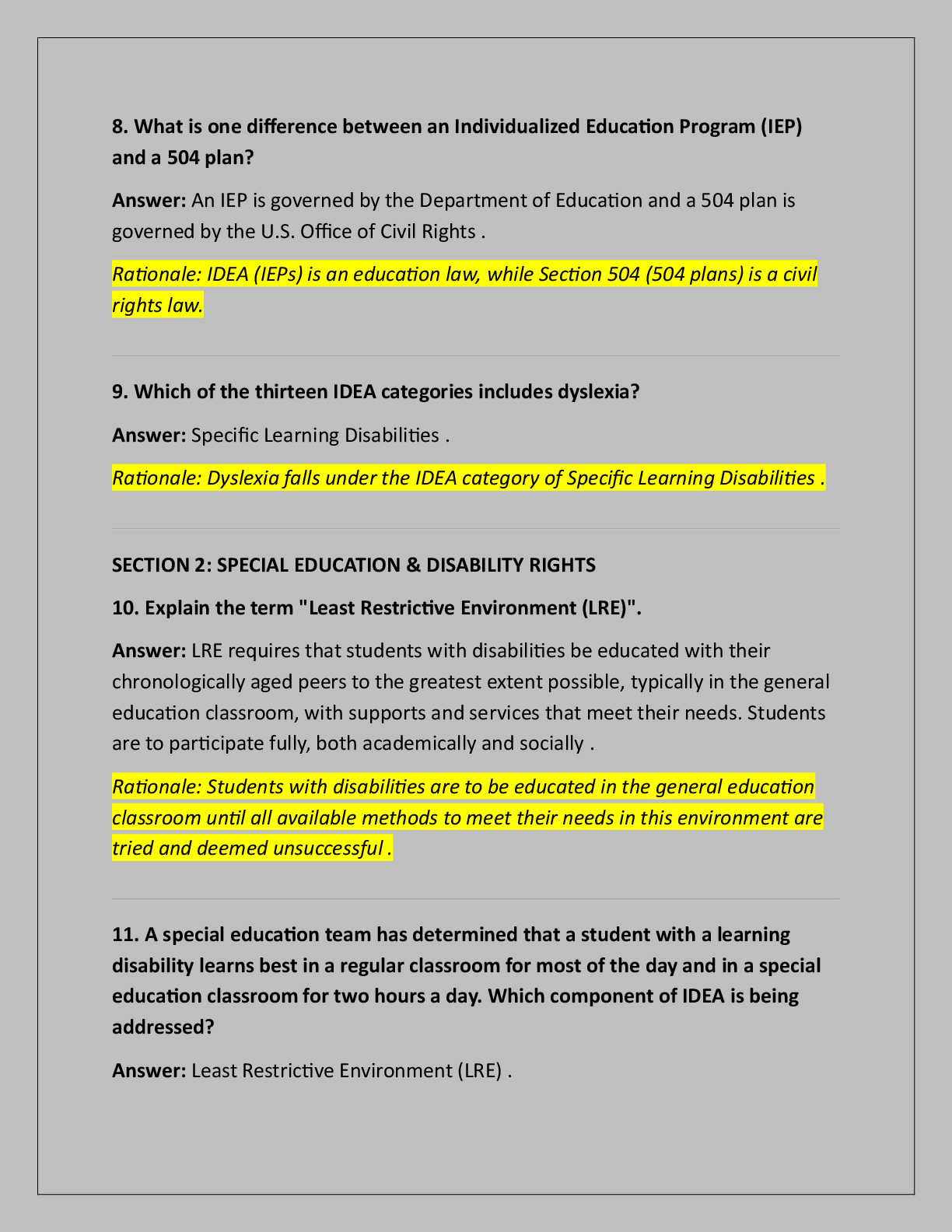 Preview page 3 of WGU D169 OBJECTIVE ASSESSMENT (QUESTIONS &  ANSWERS) GRADED A+