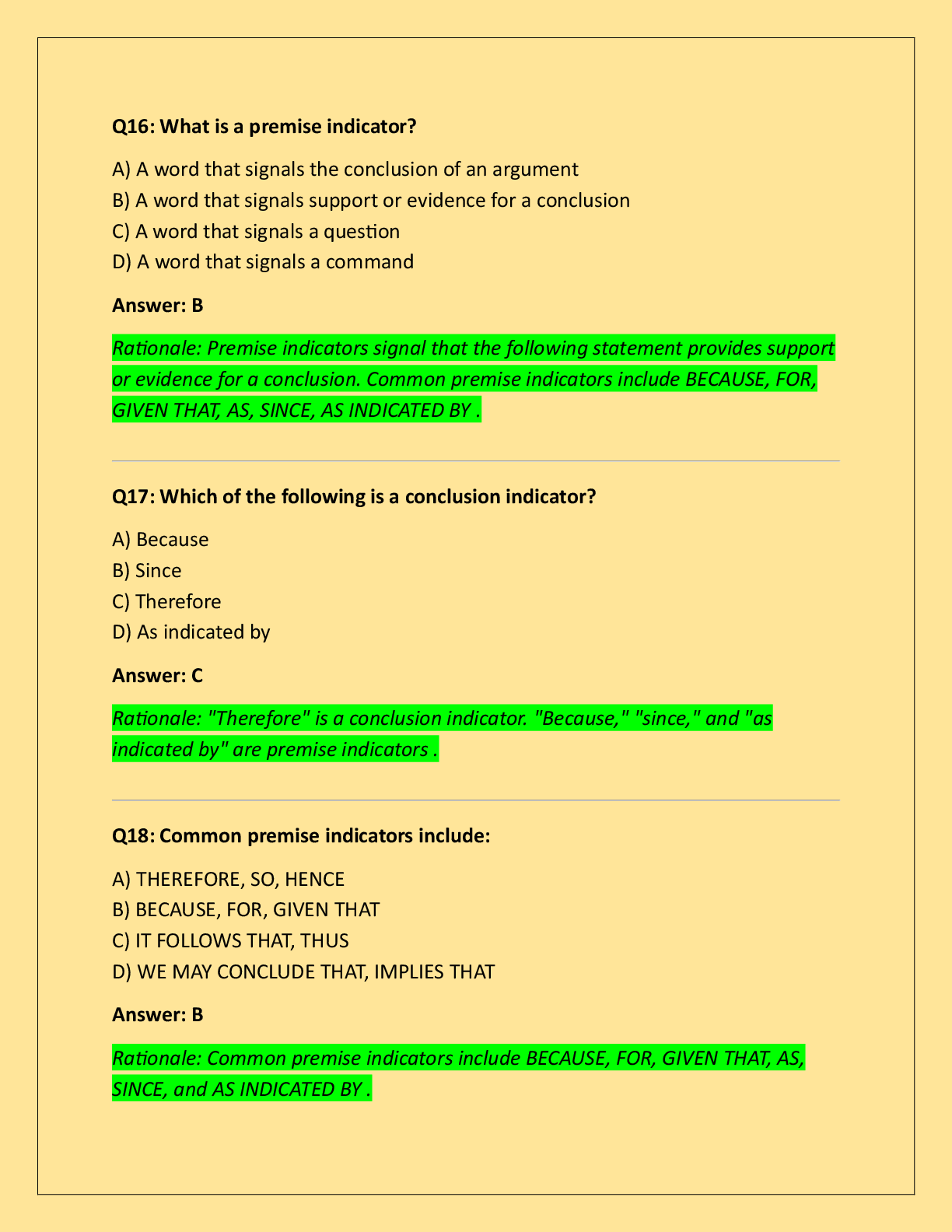Preview page 5 of WGU D265 - WGU - CRITICAL THINKING - REASON AND  EVIDENCE ALREADY GRADED A+