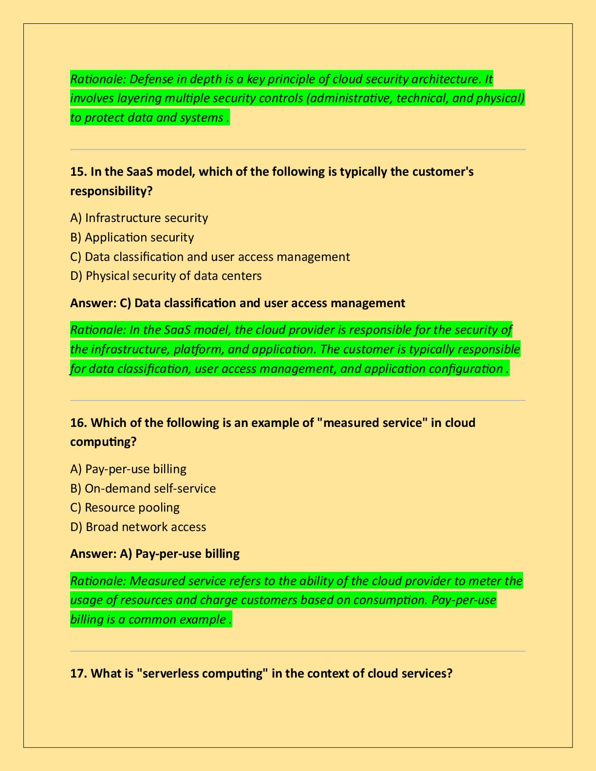 Preview page 2 of WGU D320/CCSP (LATEST) QUESTIONS WITH 100%  CORRECT ANSWERS.