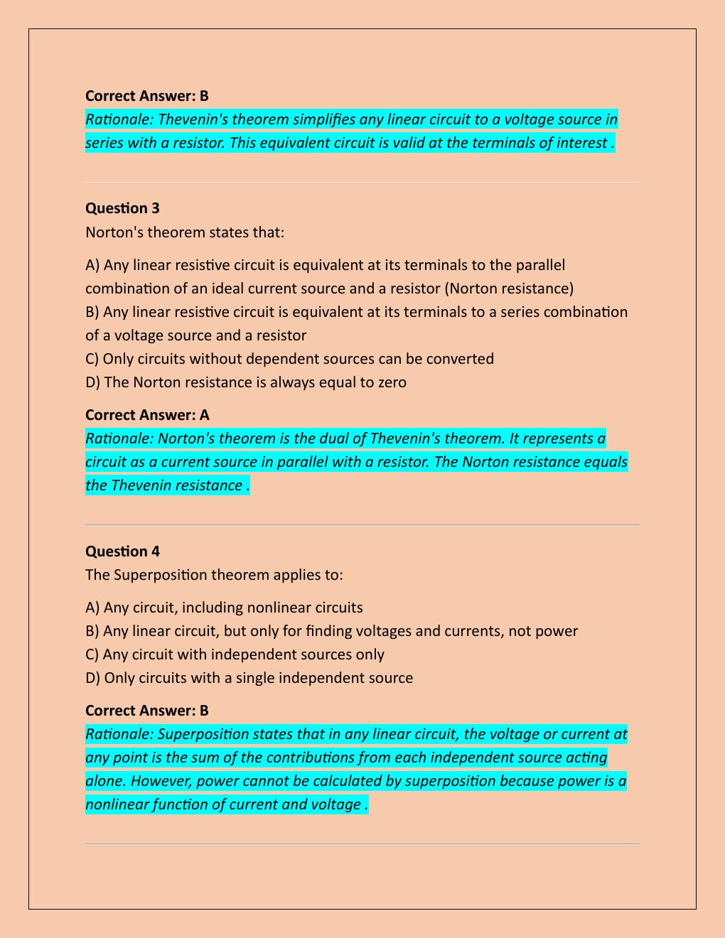 Preview page 2 of EEE 202 FINAL EXAM | QUESTIONS AND ANSWERS | 2026  UPDATE | WITH COMPLETE SOLUTIONS - ASU.
