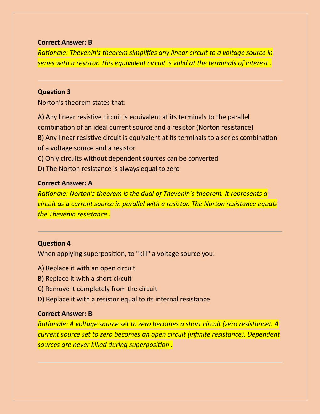 Preview page 2 of EEE 202 MIDTERM EXAM | QUESTIONS AND  ANSWERS | 2026 UPDATE | WITH COMPLETE  SOLUTIONS - ASU.