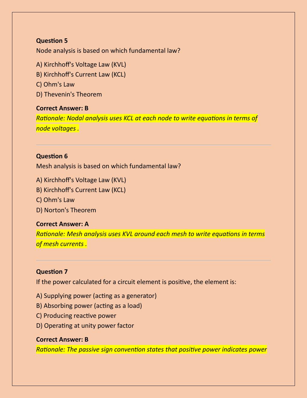 Preview page 3 of EEE 202 MIDTERM EXAM | QUESTIONS AND  ANSWERS | 2026 UPDATE | WITH COMPLETE  SOLUTIONS - ASU.