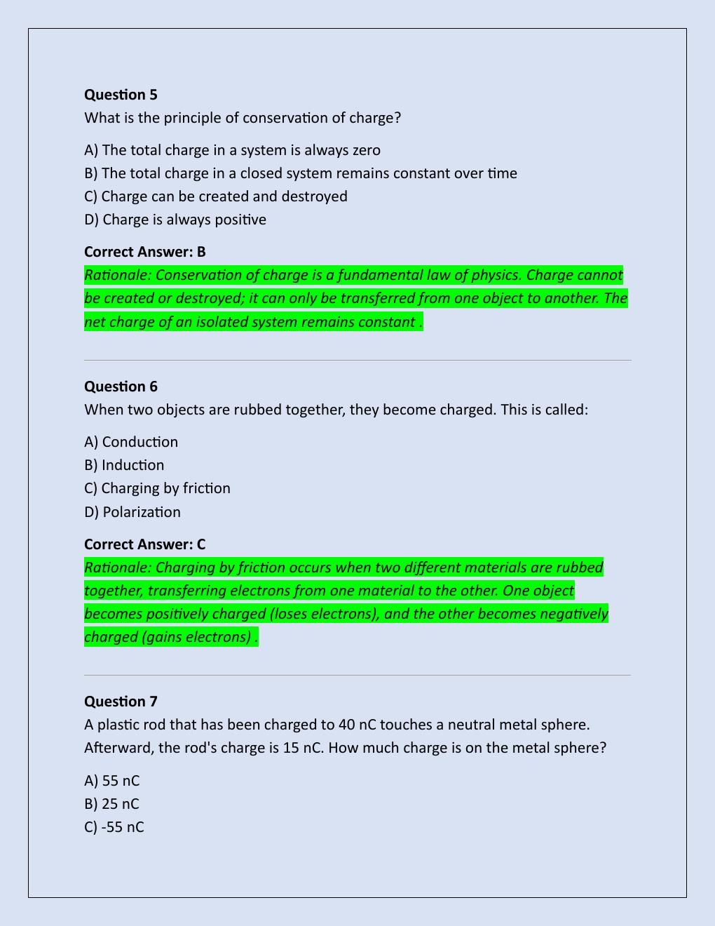 Preview page 3 of PHYS 112 EXAM 1 | QUESTIONS AND ANSWERS CORRECTLY  EXPLAINED | 2026 UPDATE | WITH COMPLETE SOLUTIONS.