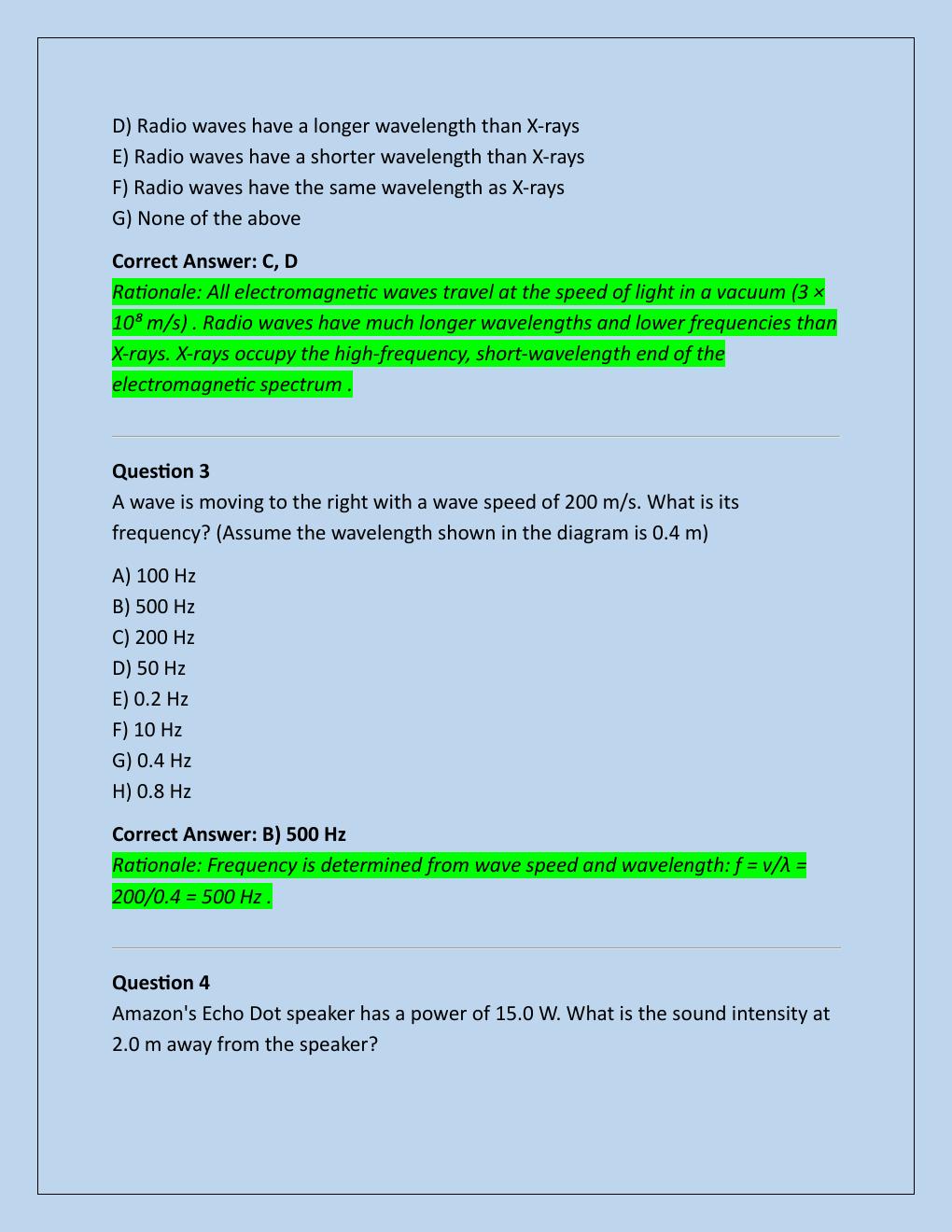 Preview page 2 of PHYS 112 EXAM 3 | QUESTIONS AND ANSWERS  CORRECTLY EXPLAINED | 2026 UPDATE | WITH  COMPLETE SOLUTIONS.